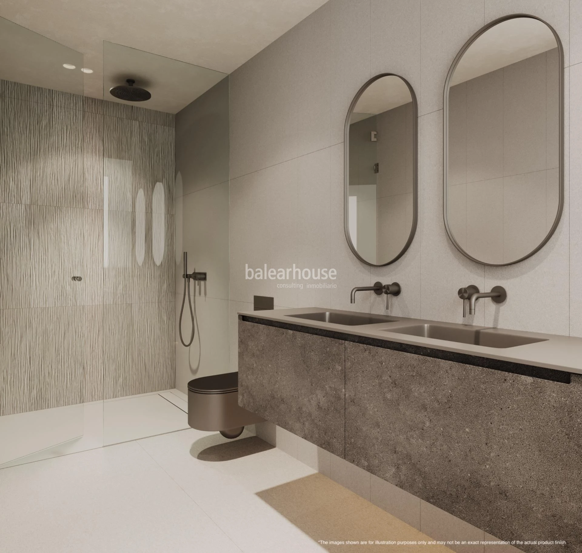 Atemberaubendes Penthouse in einer innovativen Anlage mit Meerblick neben Portixol
