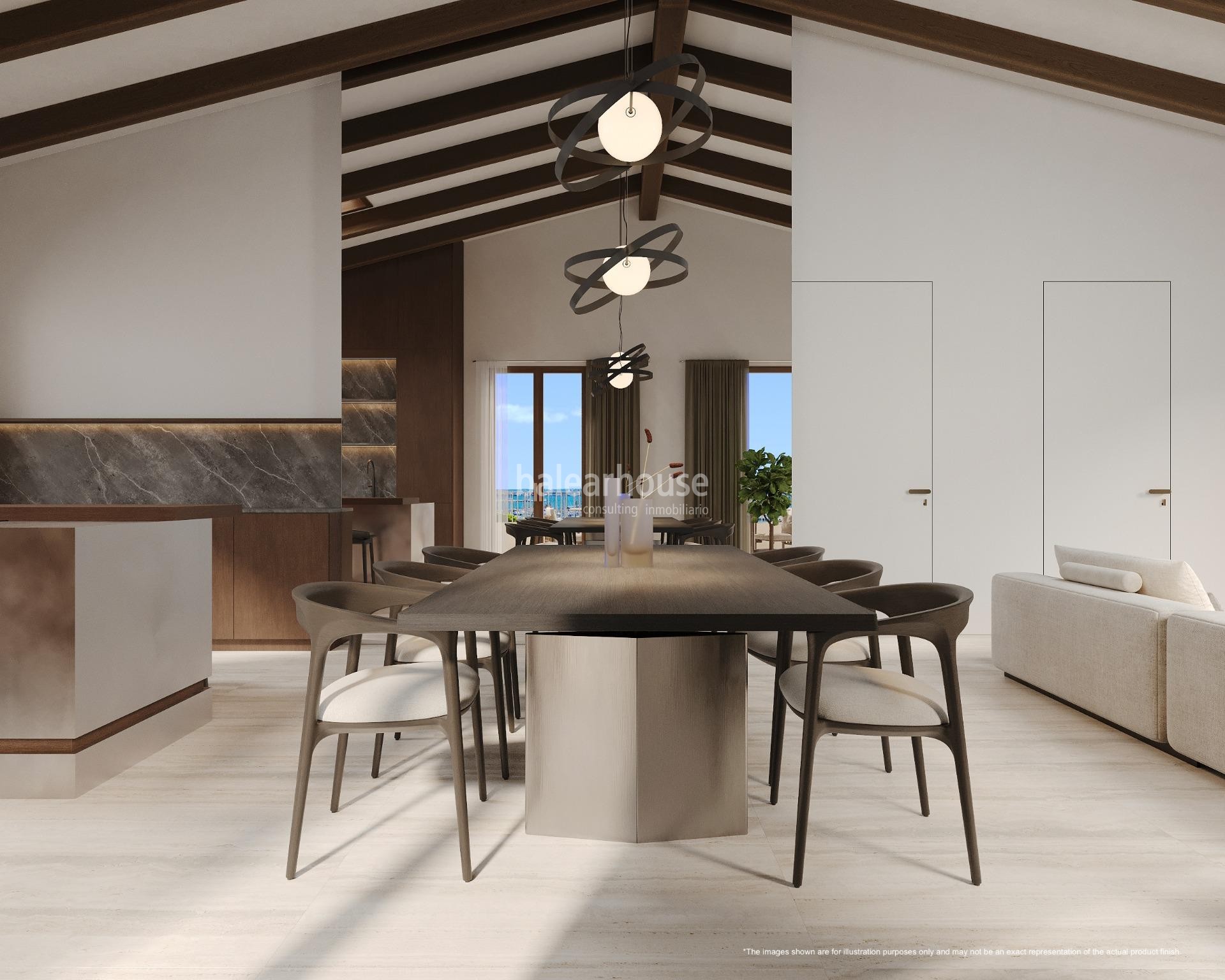 Atemberaubendes Penthouse mit Terrasse und Meerblick in einer exklusiven Anlage in Santa Catalina
