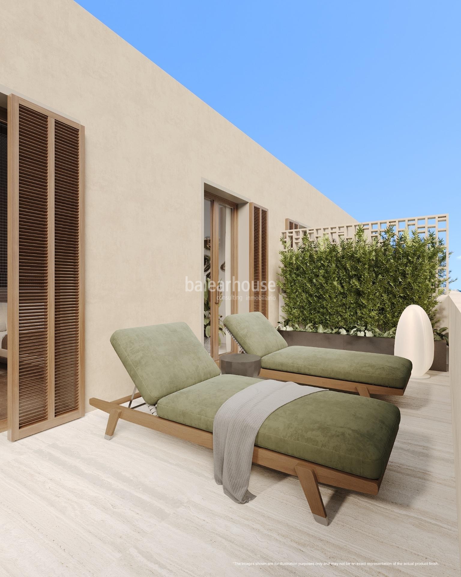 Atemberaubendes Penthouse mit Terrasse und Meerblick in einer exklusiven Anlage in Santa Catalina