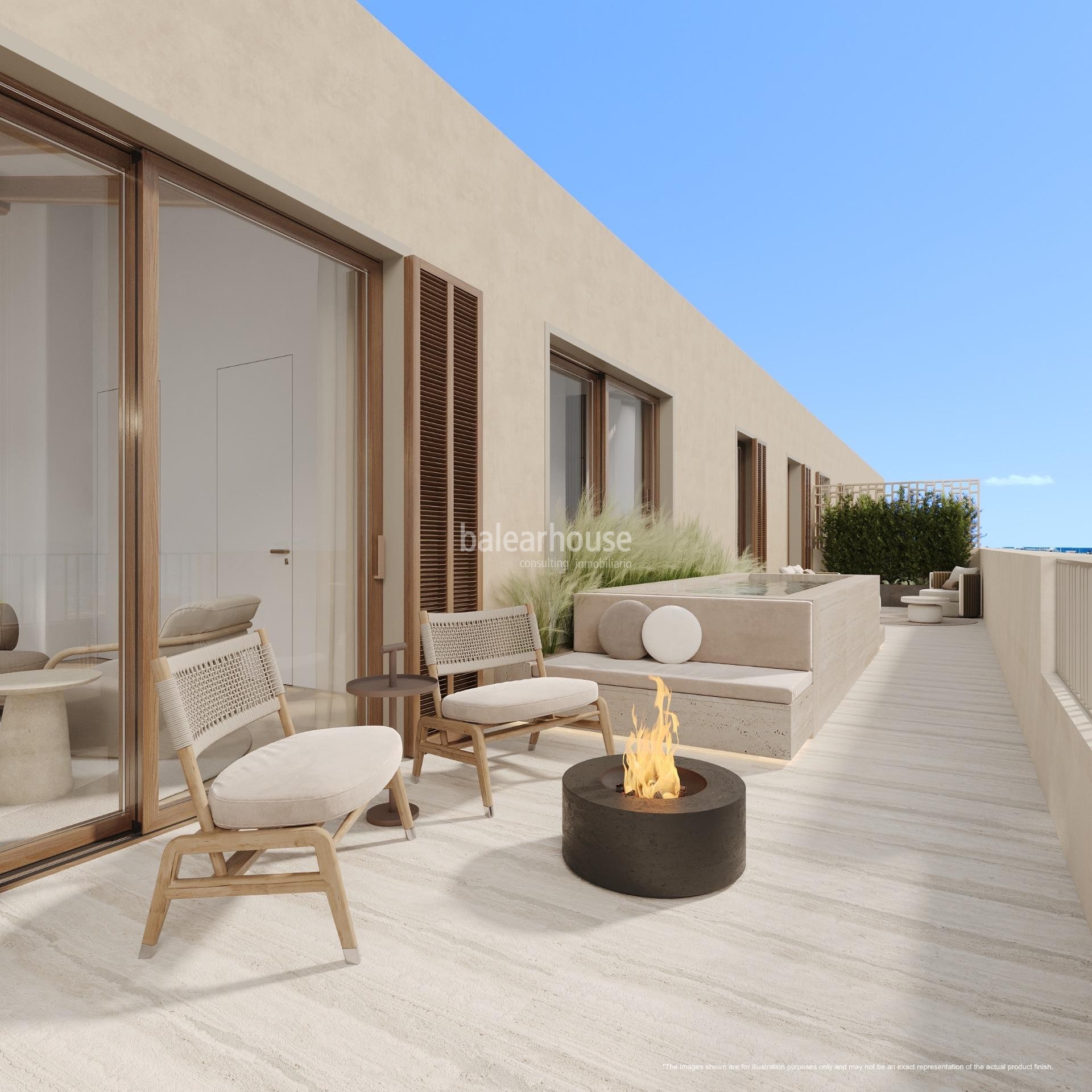 Großes Penthouse mit herrlichem Meerblick in einer exklusiven Anlage in Santa Catalina