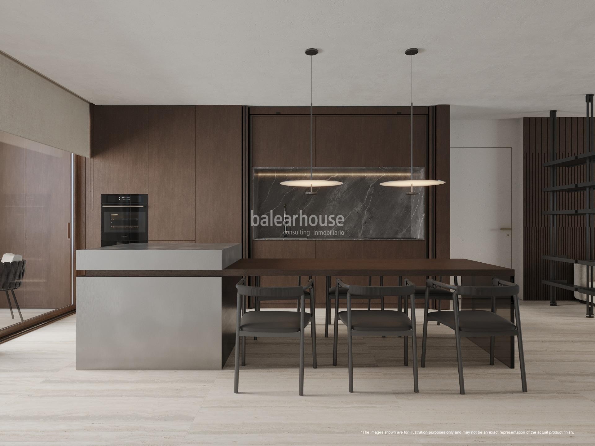 Großes Penthouse mit herrlichem Meerblick in einer exklusiven Anlage in Santa Catalina