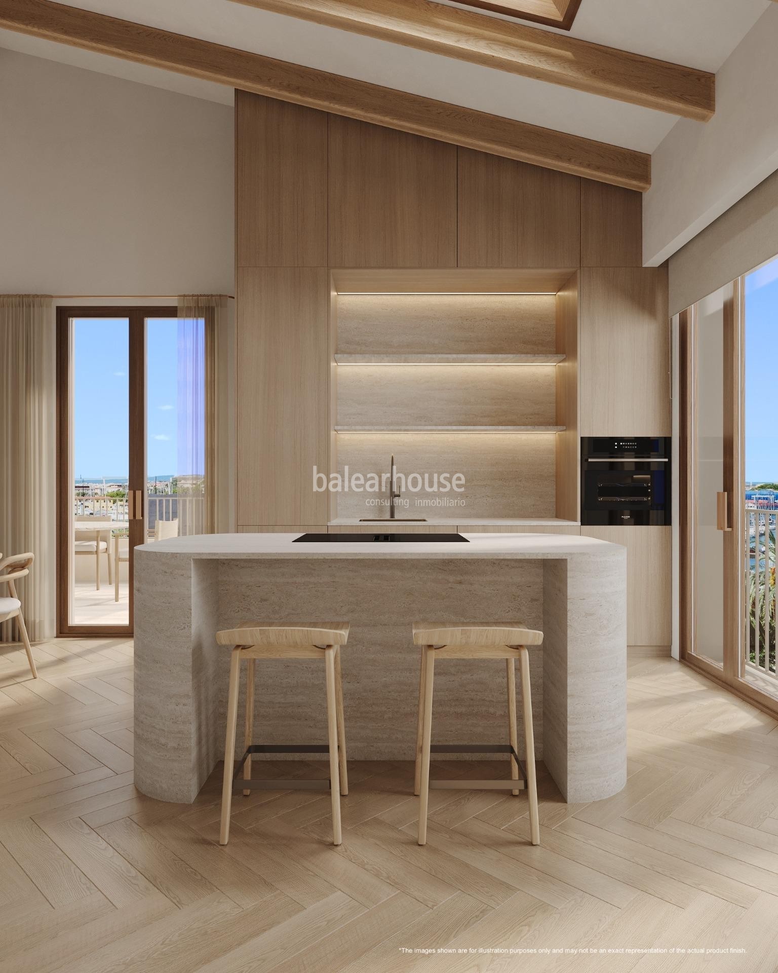 Großes Penthouse mit herrlichem Meerblick in einer exklusiven Anlage in Santa Catalina