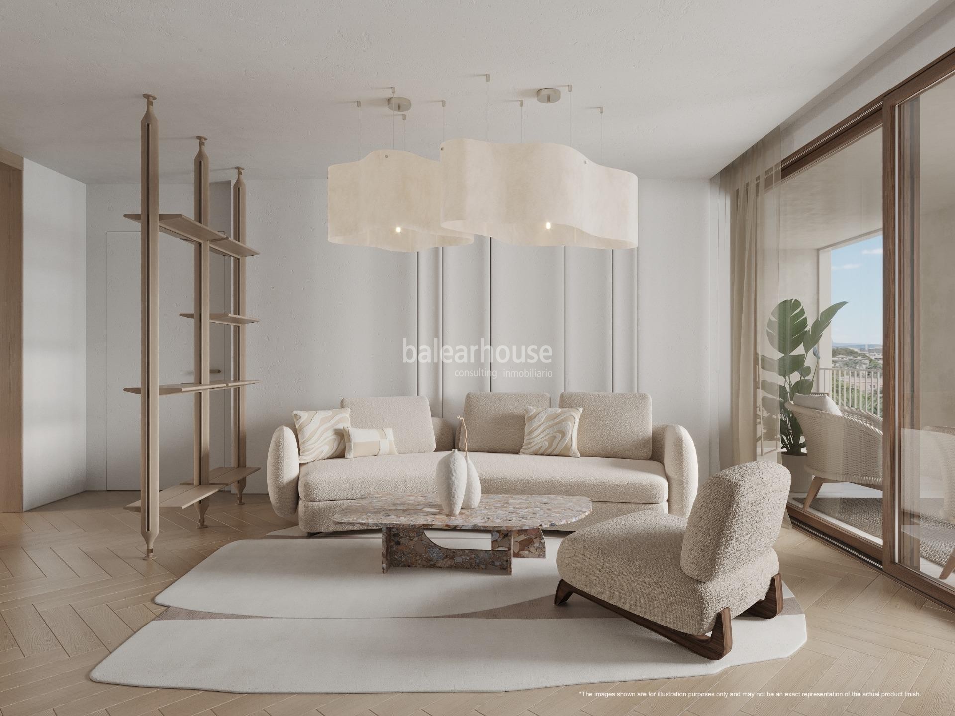 Großes Penthouse mit herrlichem Meerblick in einer exklusiven Anlage in Santa Catalina