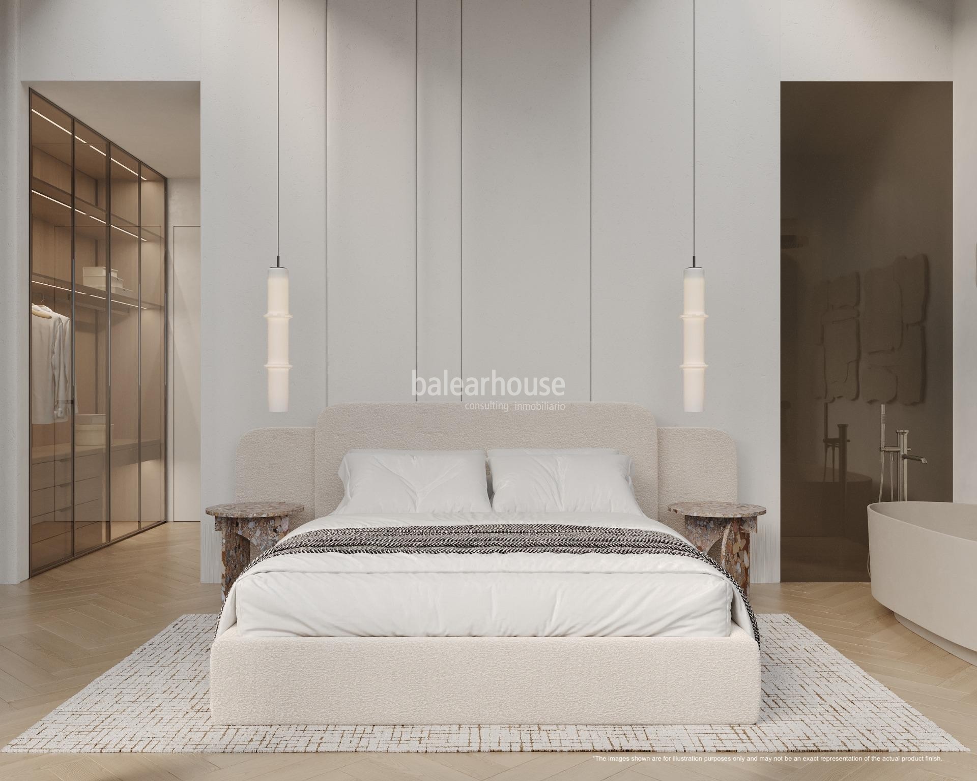 Großes Penthouse mit herrlichem Meerblick in einer exklusiven Anlage in Santa Catalina