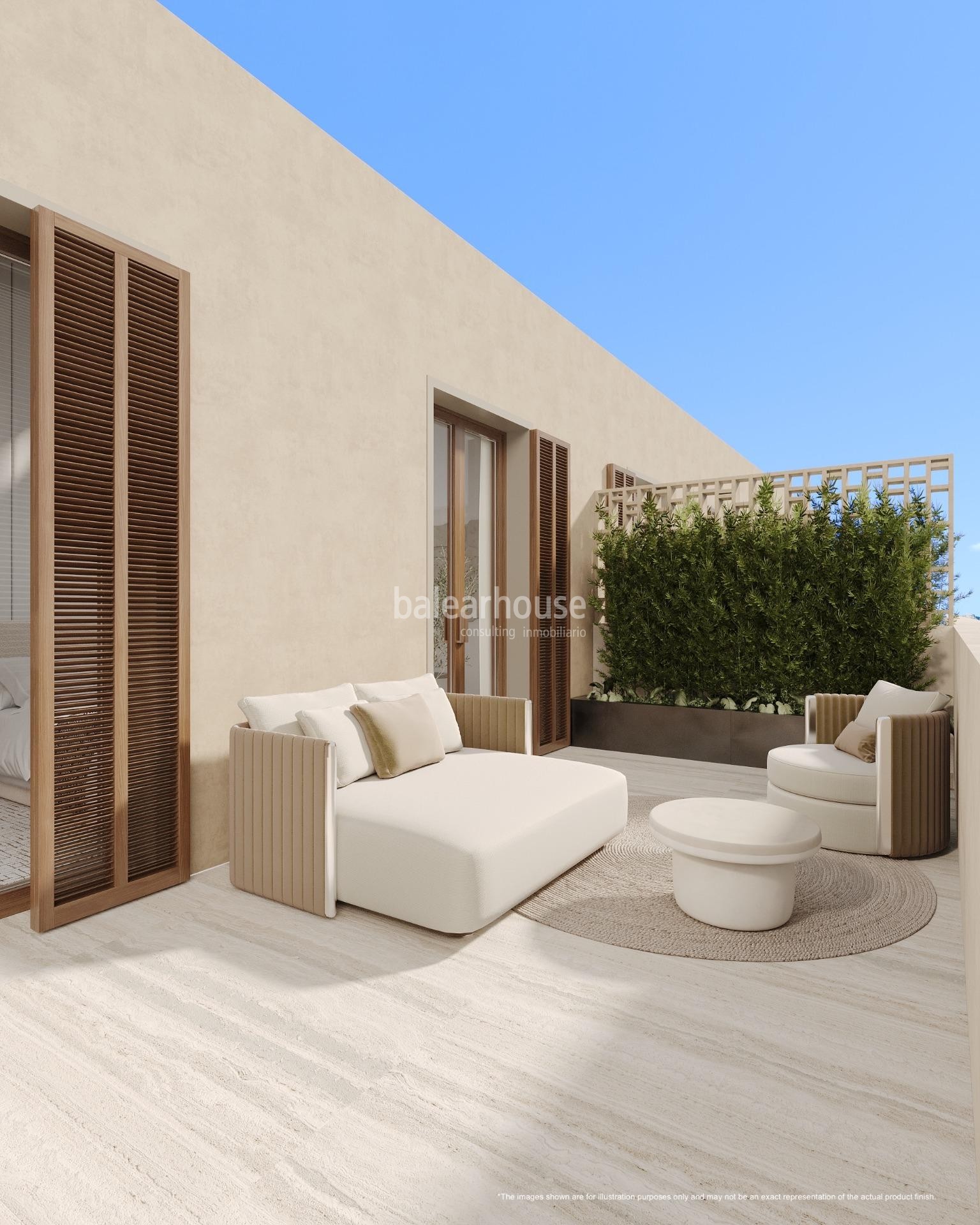 Großes Penthouse mit herrlichem Meerblick in einer exklusiven Anlage in Santa Catalina
