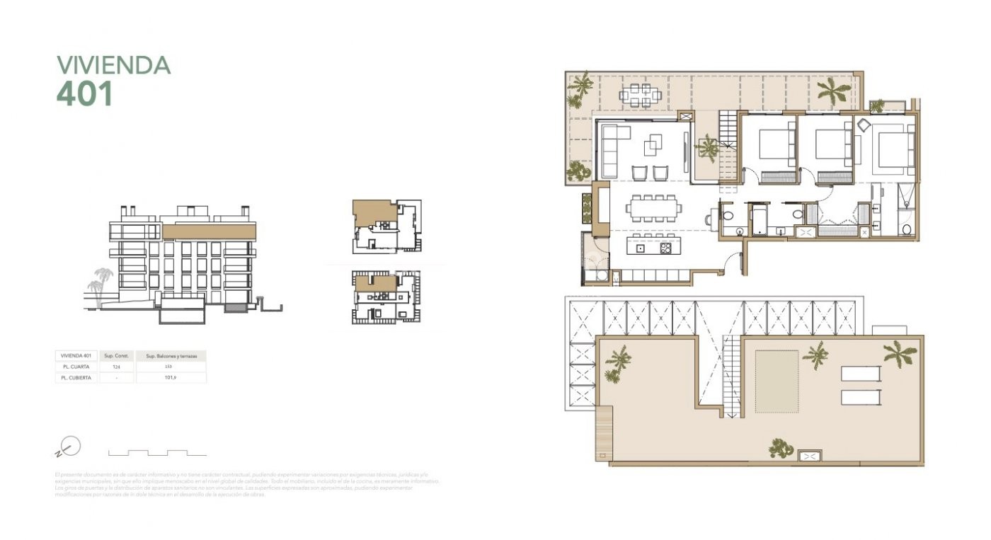 Exklusive, neu gebaute Penthäuser in Palma mit außergewöhnlicher Architektur und Design.