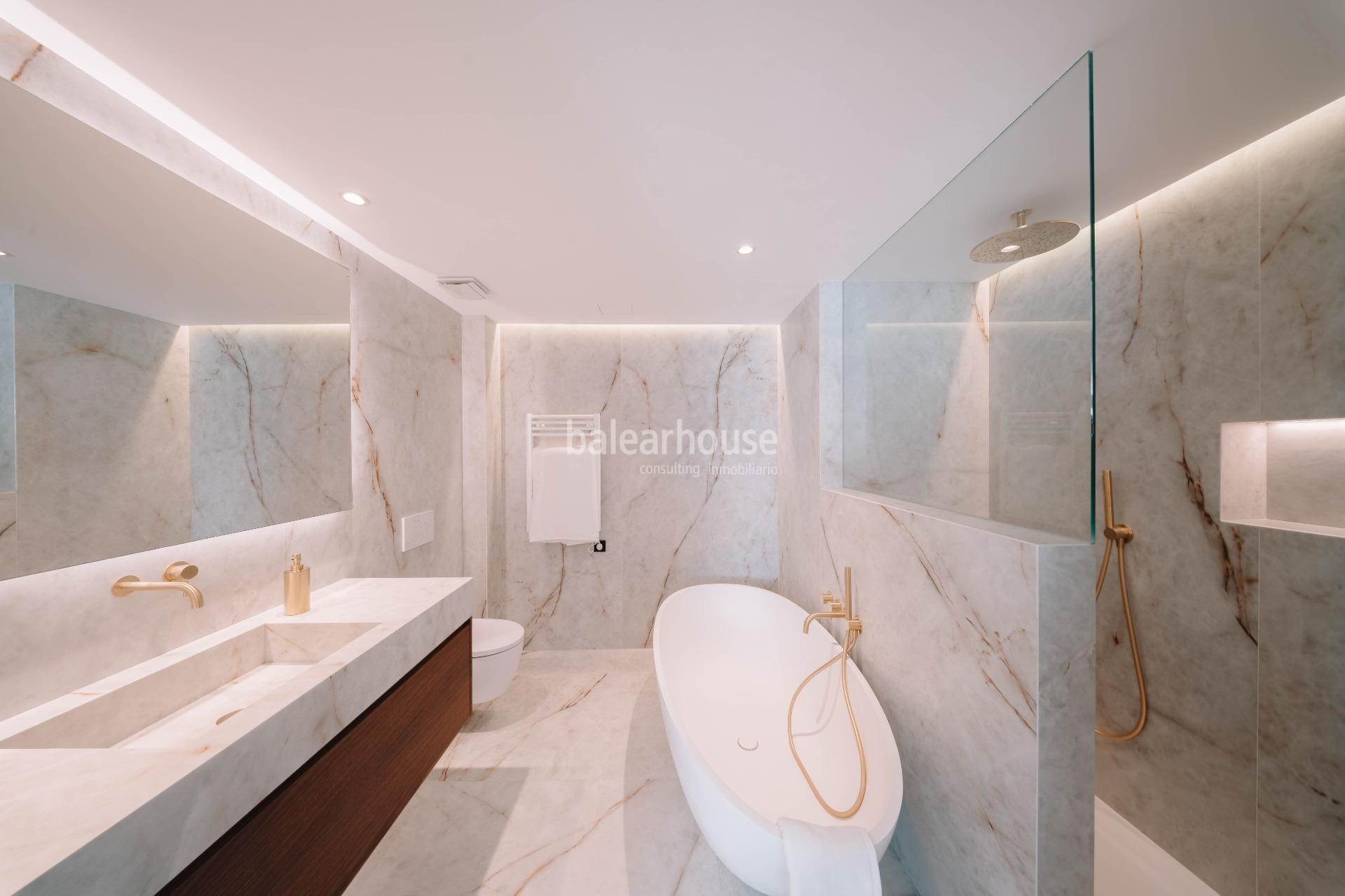 Un refugio urbano de elegancia en este piso situado en el corazón de Palma
