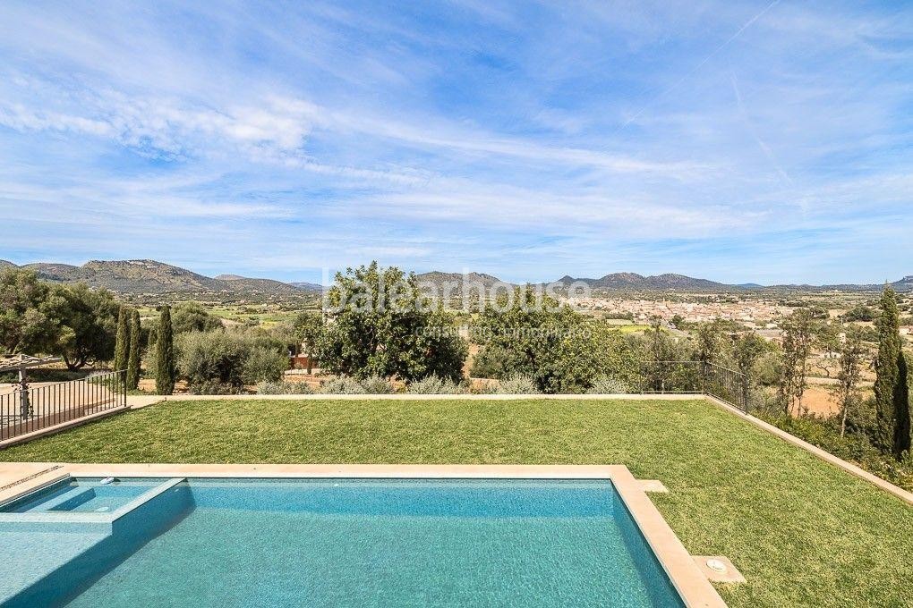 Exceptional Modern Country Estate with Pool, Terraces and Far-Reaching Views near Mallorca’s Finest Beaches