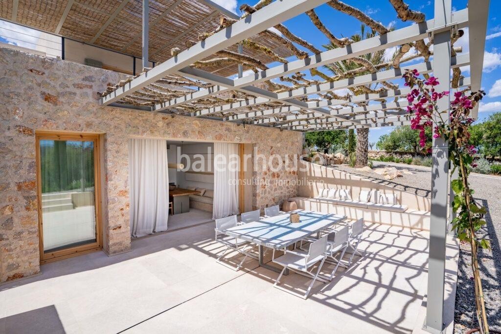 Exceptional Modern Country Estate with Pool, Terraces and Far-Reaching Views near Mallorca’s Finest Beaches