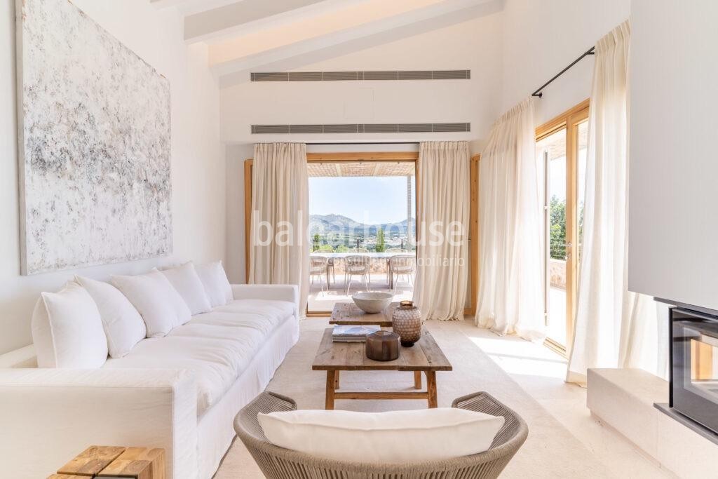 Exceptional Modern Country Estate with Pool, Terraces and Far-Reaching Views near Mallorca’s Finest Beaches