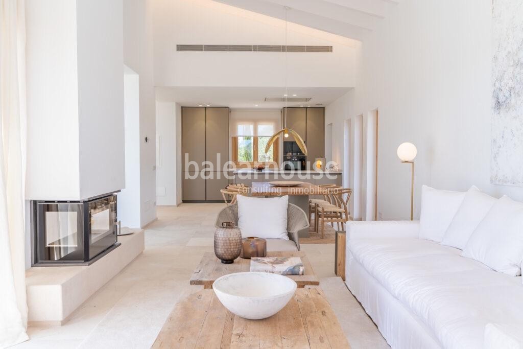Exceptional Modern Country Estate with Pool, Terraces and Far-Reaching Views near Mallorca’s Finest Beaches