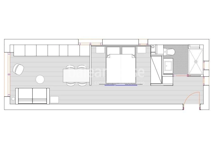 Atemberaubender Meerblick und Panoramablick auf Puerto Portals von dieser exquisit renovierten Wohnung mit Premium-Ausstattung
