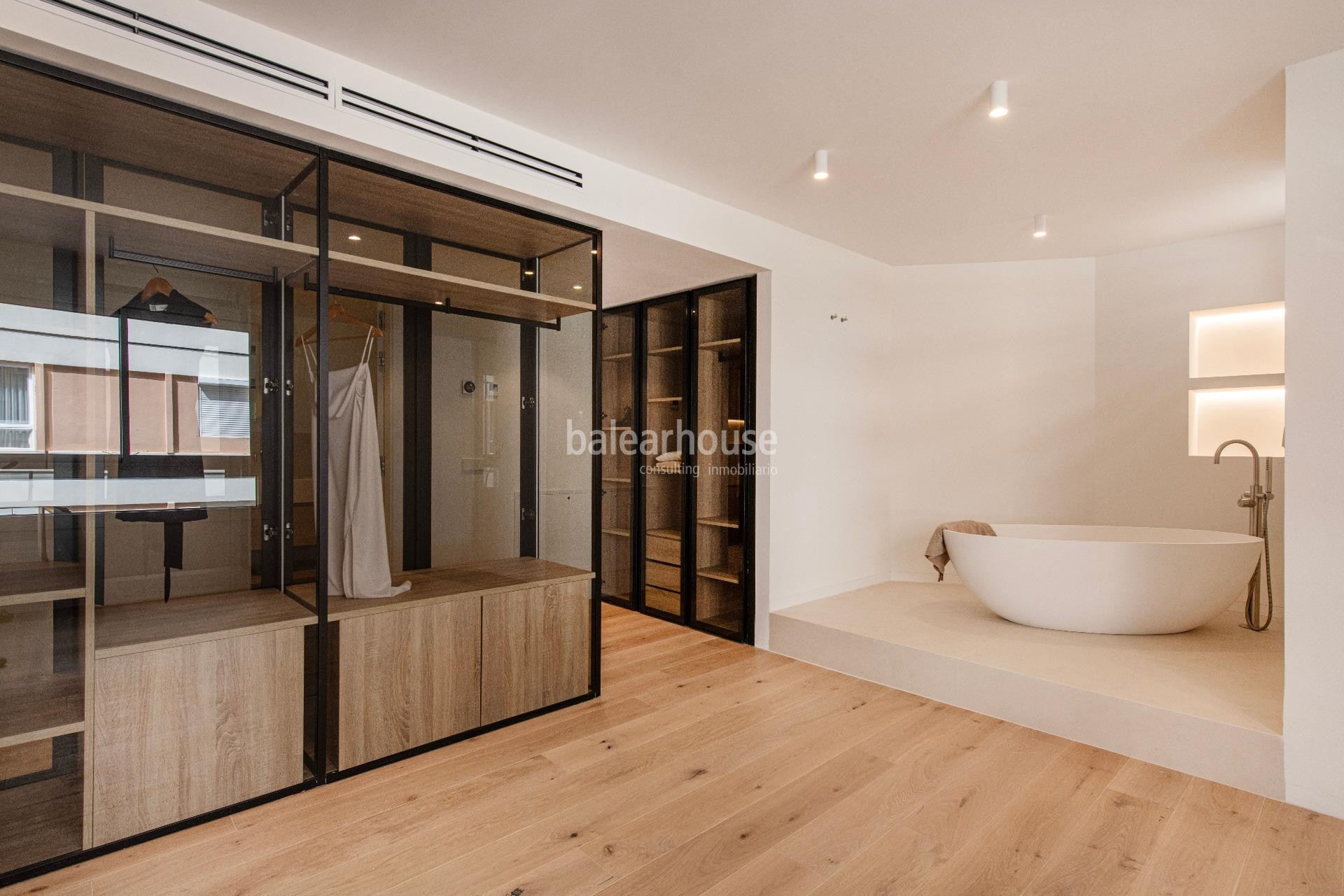 Exclusivo piso reformado con gran terraza en el corazón de Santa Catalina