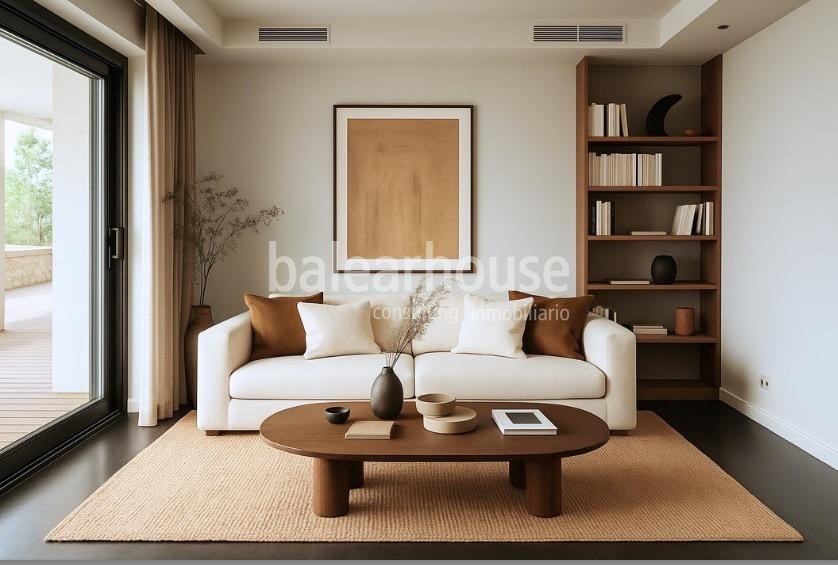 Exklusive Immobilie direkt am Meer mit großer Terrasse und direktem, privatem Zugang zum Meer.