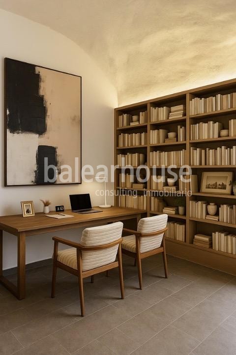 Exklusive Immobilie direkt am Meer mit großer Terrasse und direktem, privatem Zugang zum Meer.