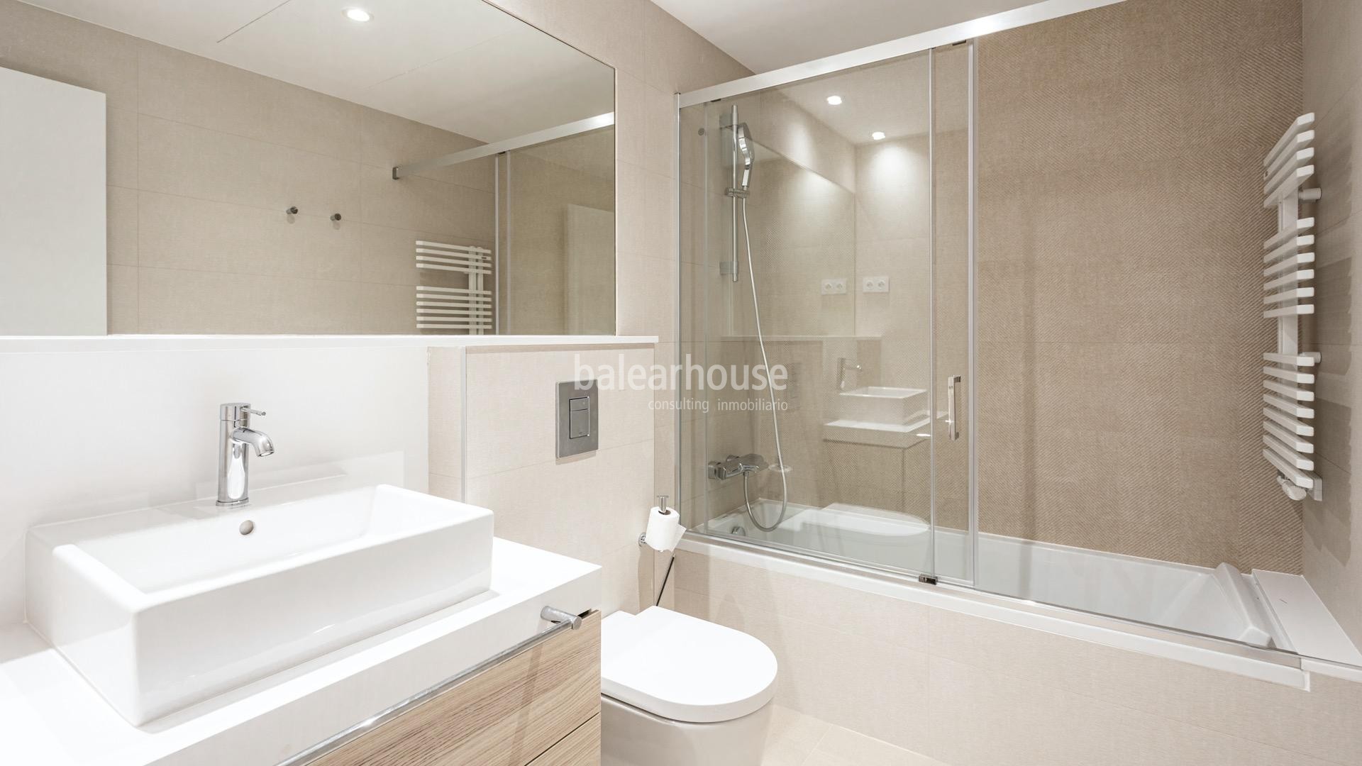 Excelente planta baja en Palma junto al golf, con terraza y jardín privado.