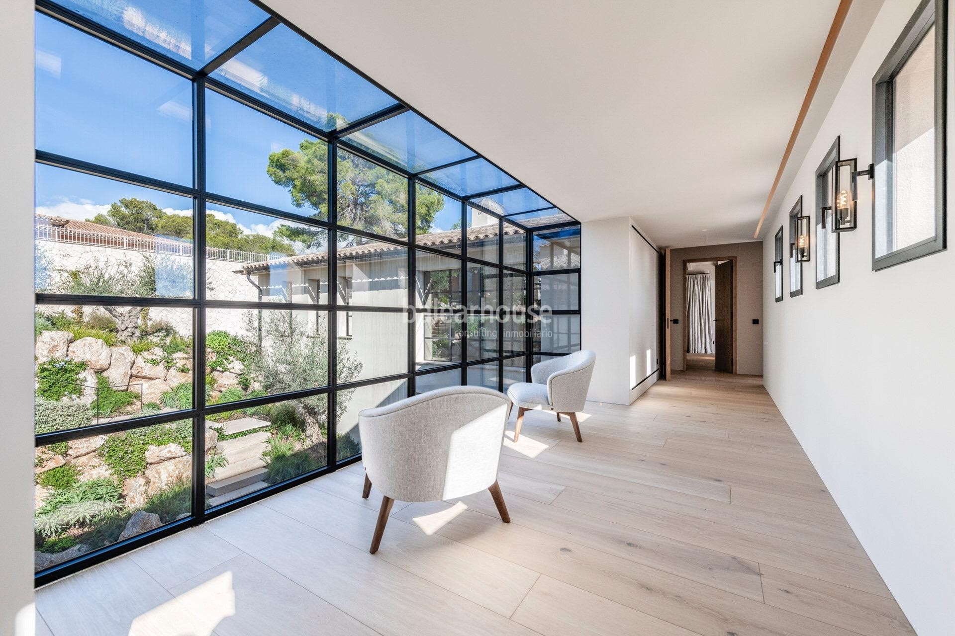 Gran villa de obra nueva con un elegante diseño contemporáneo y vistas deslumbrantes al mar.