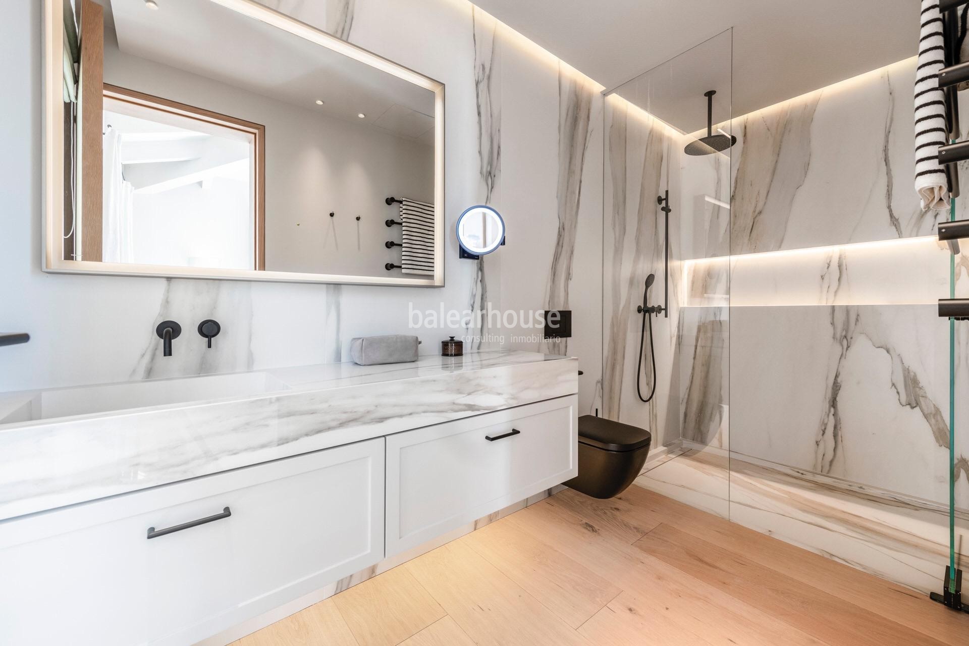 Gran villa de obra nueva con un elegante diseño contemporáneo y vistas deslumbrantes al mar.