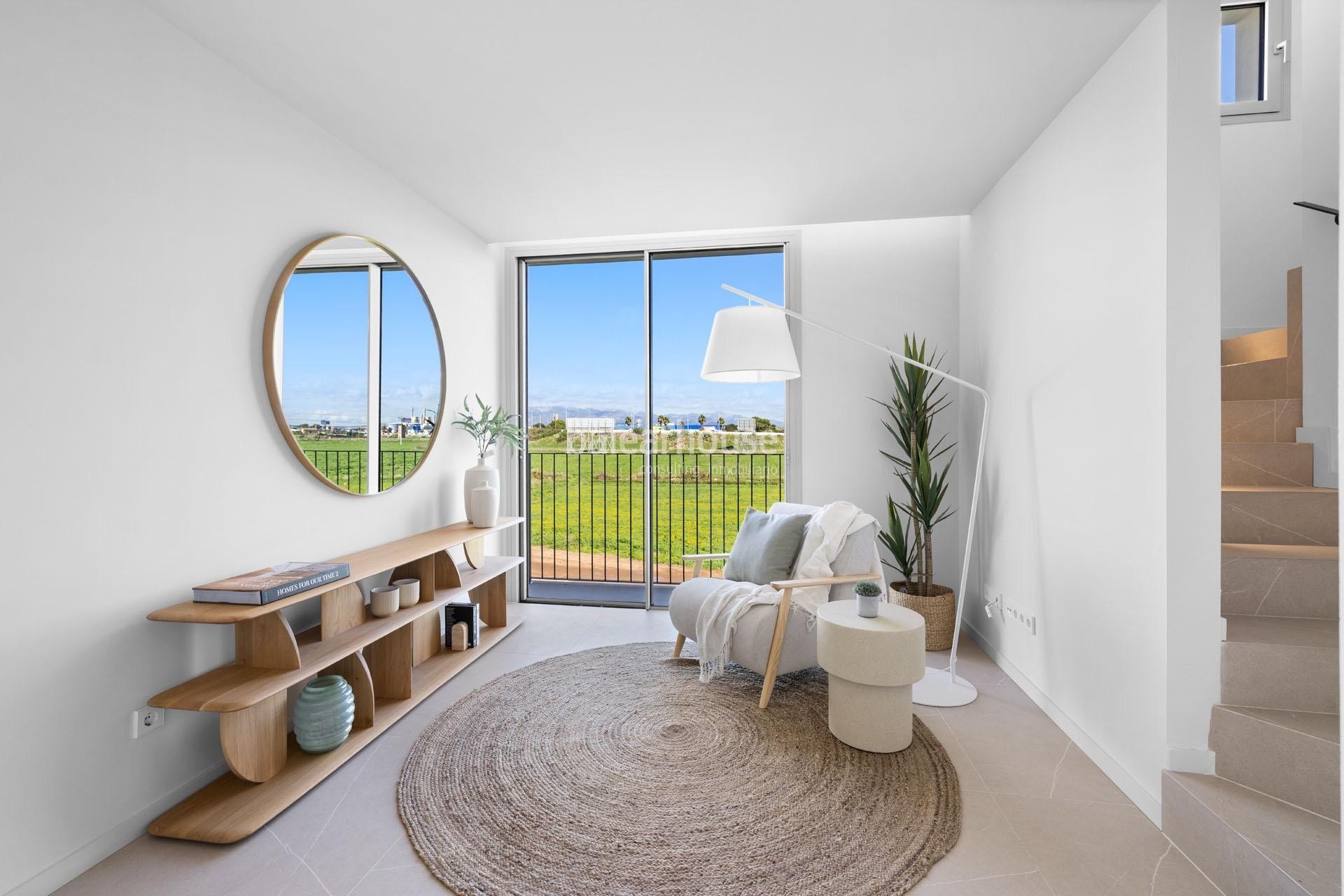 Moderno ático dúplex con gran terraza junto al Portixol muy cerca de la playa