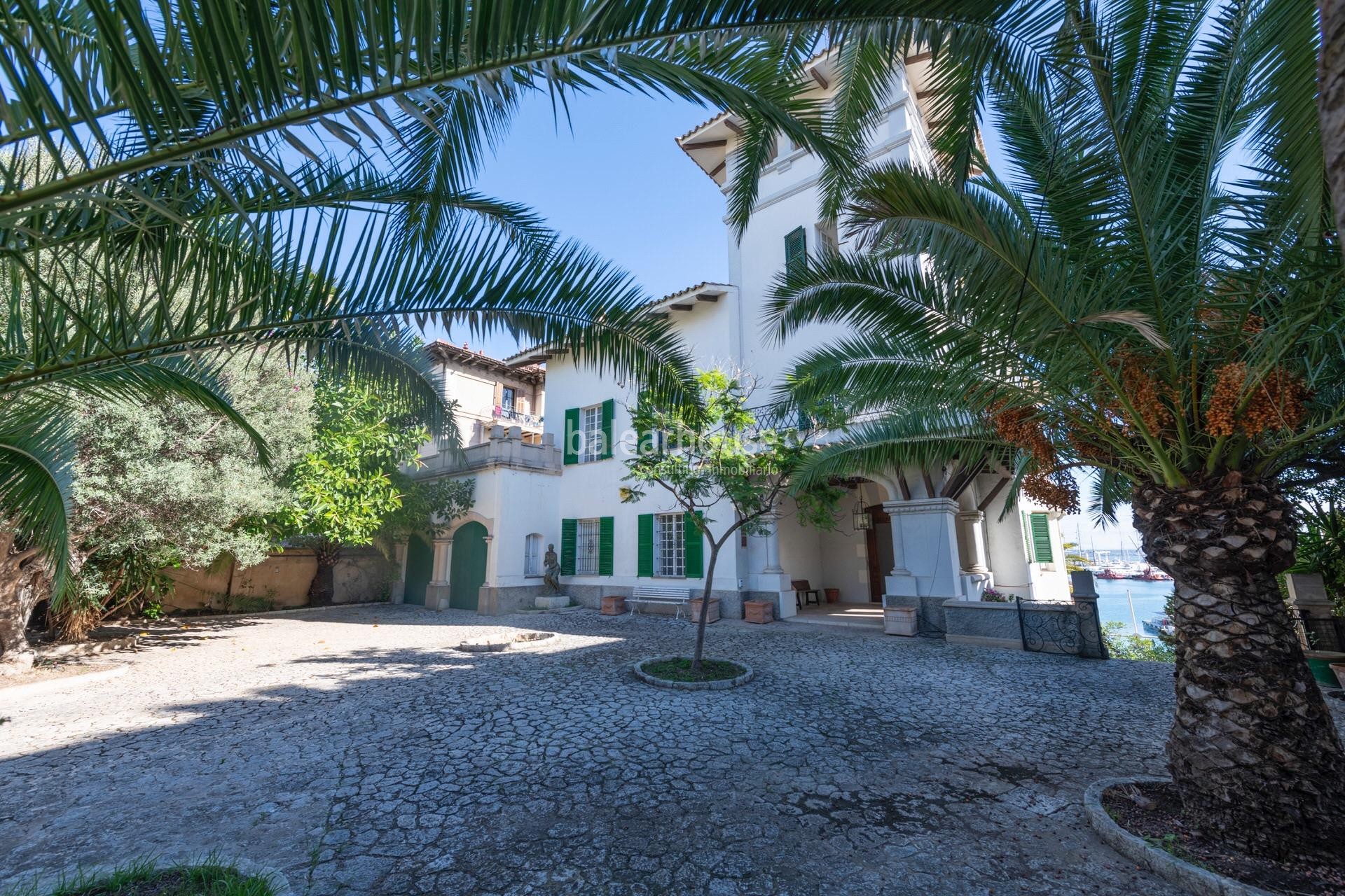 Exclusive Manor Villa with Unrivalled Sea Views and Panoramic Views of Palma’s Seafront