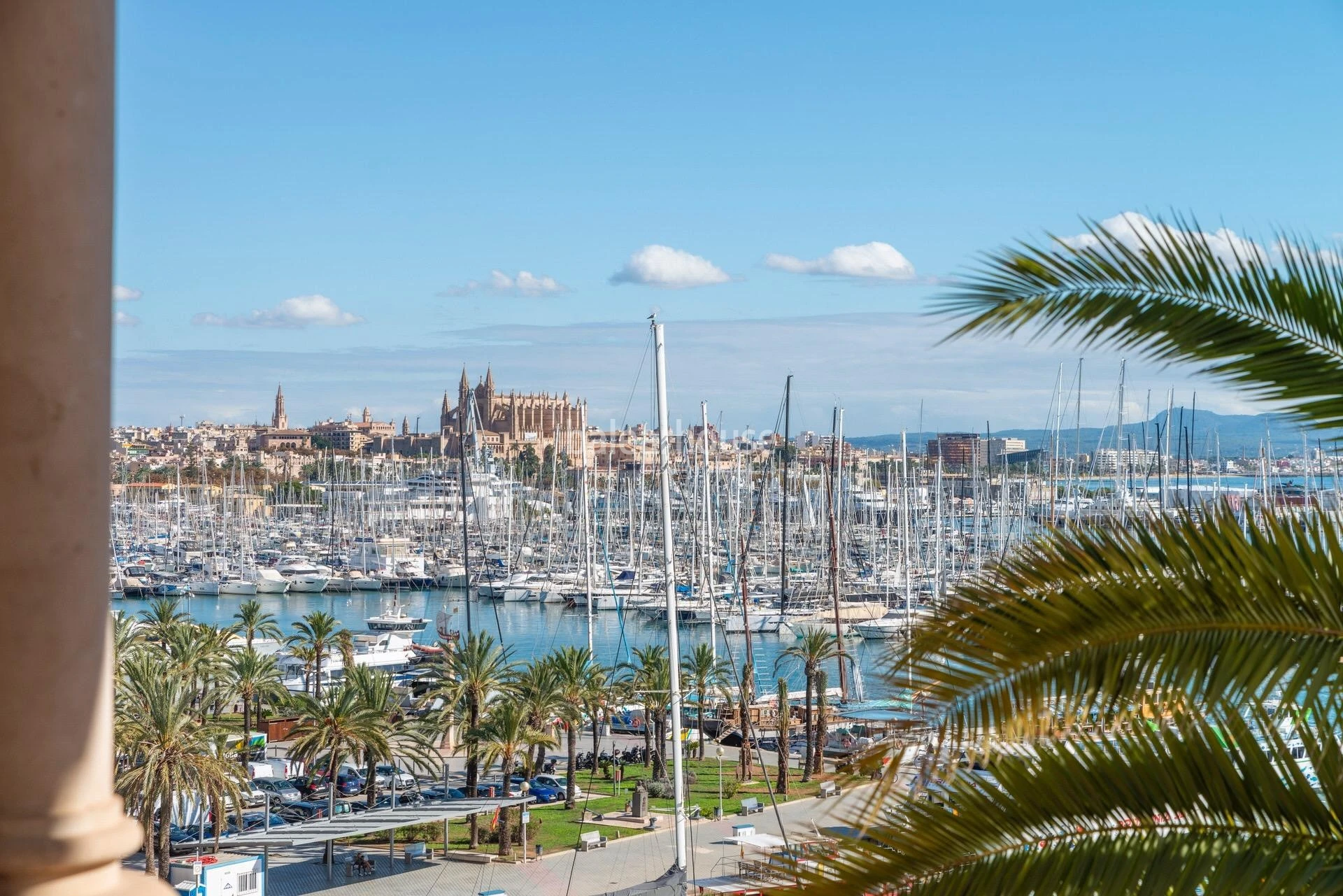 Exklusive Herrenhaus-Villa mit unvergleichlichem Meerblick und Panoramablick auf Palmas Uferpromenade