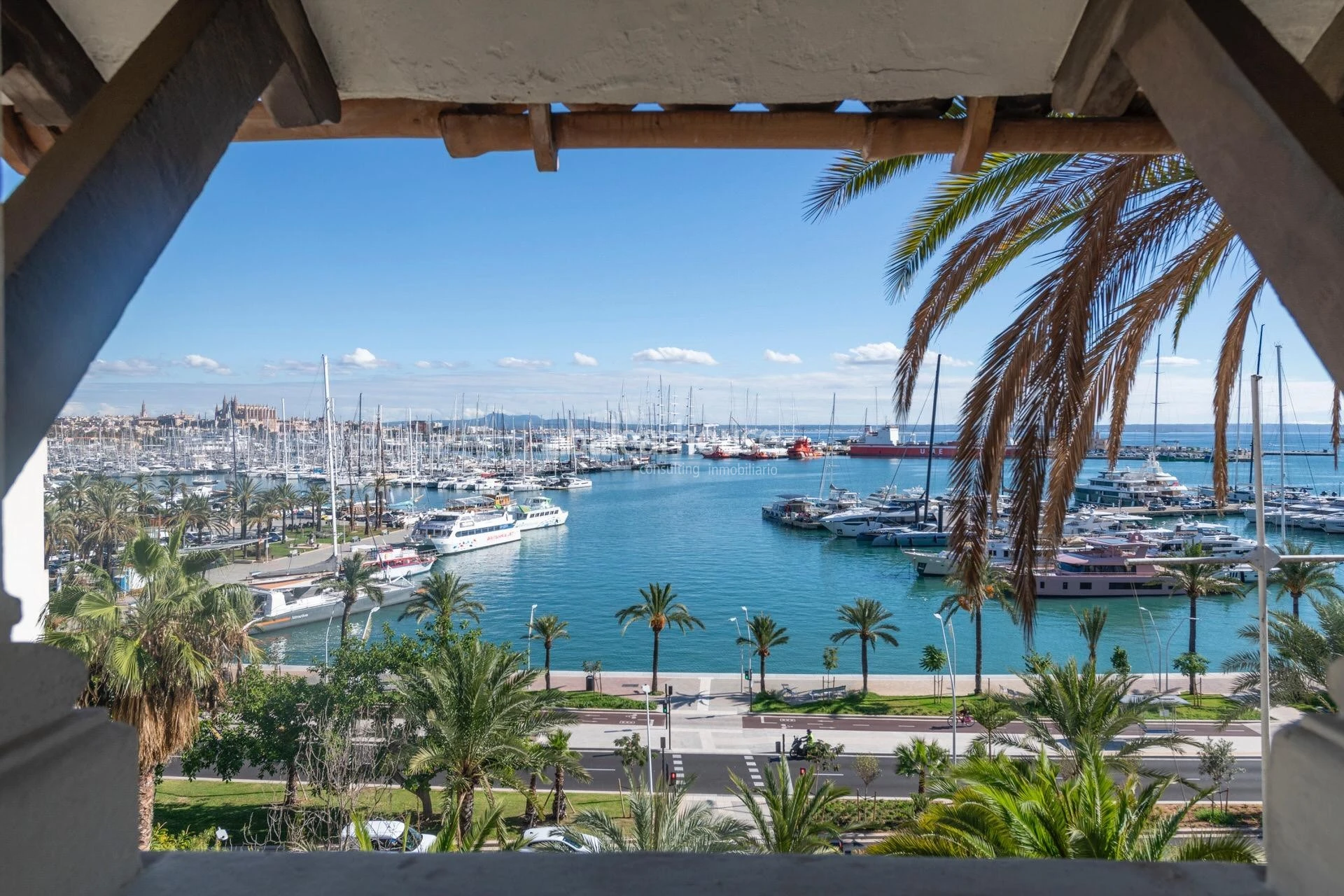 Exklusive Herrenhaus-Villa mit unvergleichlichem Meerblick und Panoramablick auf Palmas Uferpromenade