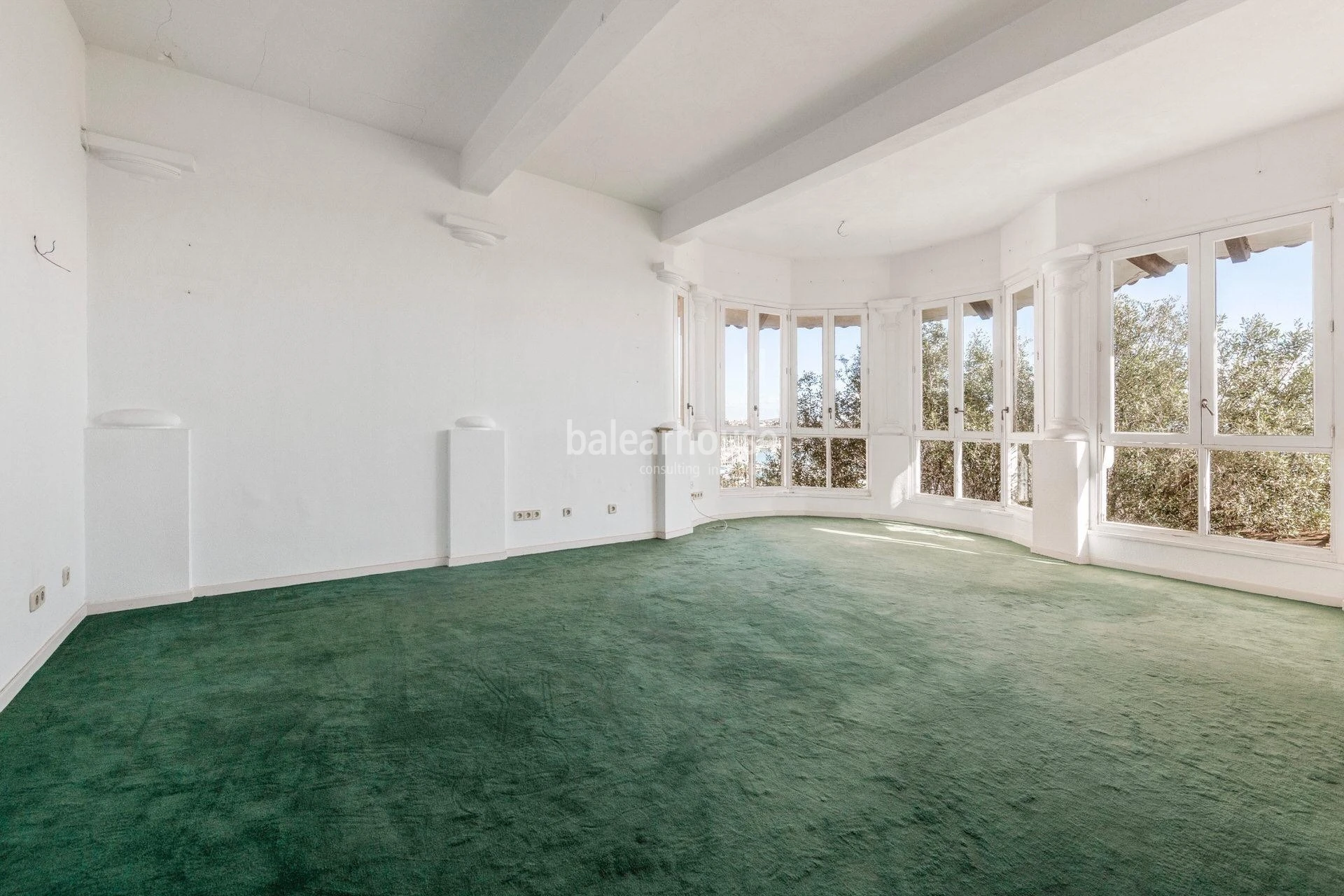 Exklusive Herrenhaus-Villa mit unvergleichlichem Meerblick und Panoramablick auf Palmas Uferpromenade