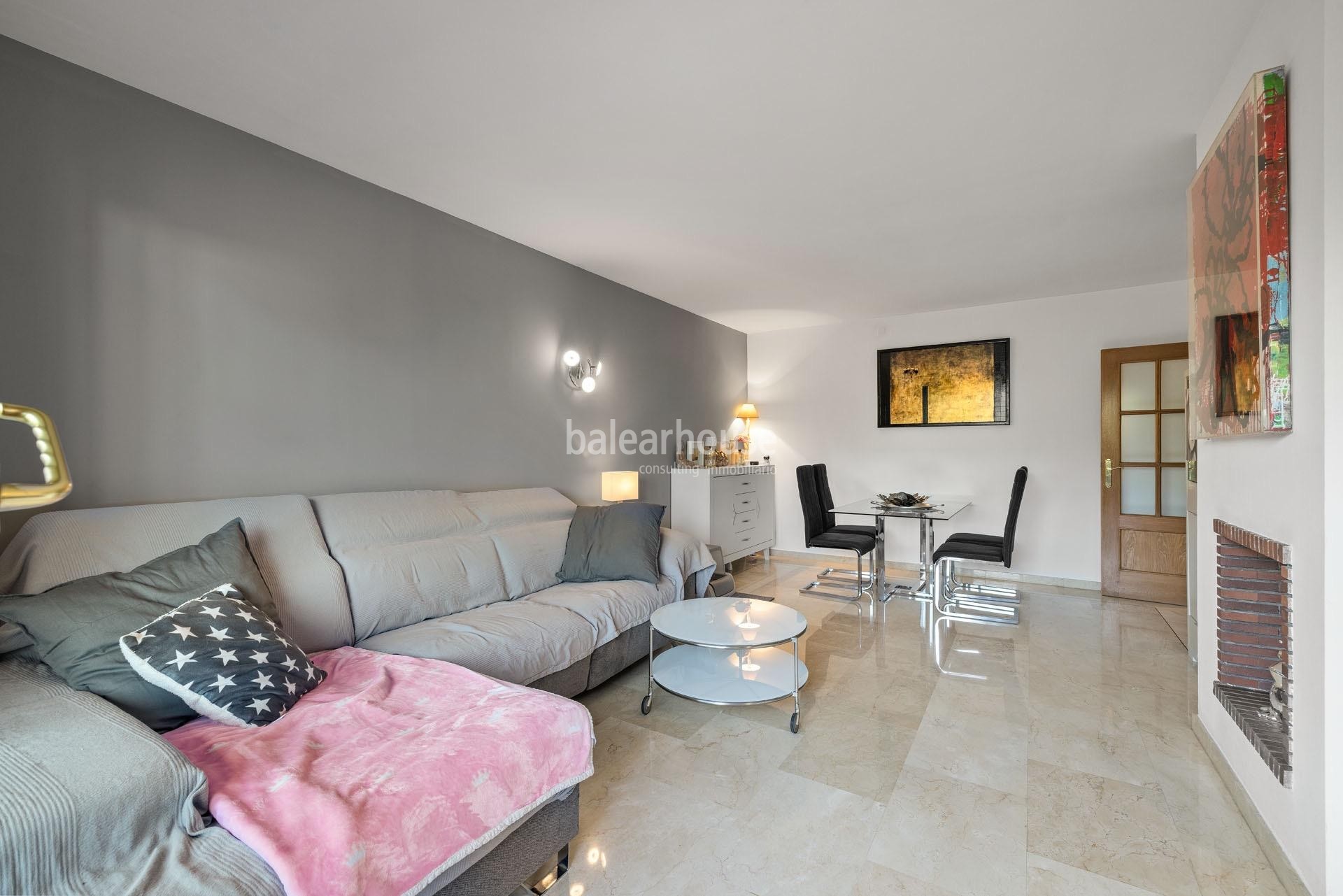 Moderno y luminoso piso dentro del verde entorno de sa Teulera en Palma