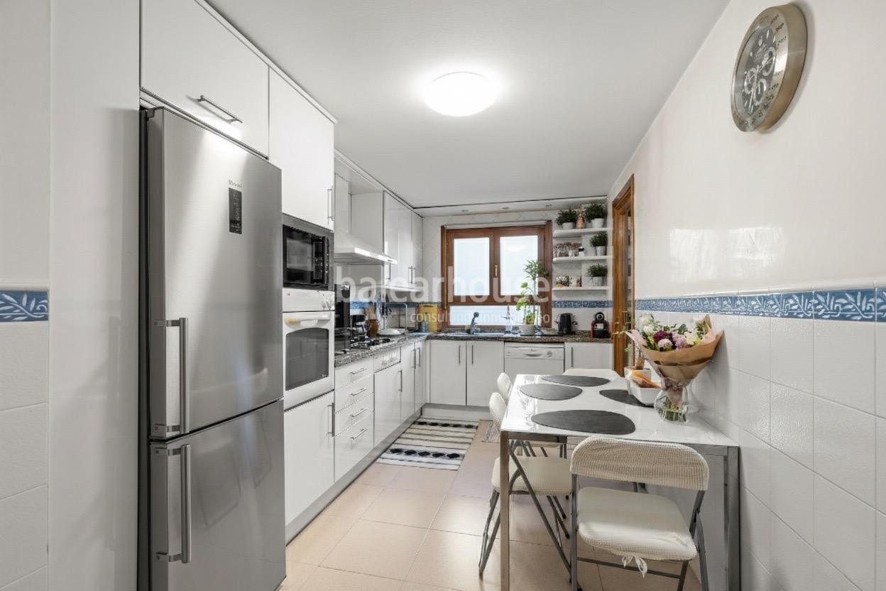 Moderno y luminoso piso dentro del verde entorno de sa Teulera en Palma