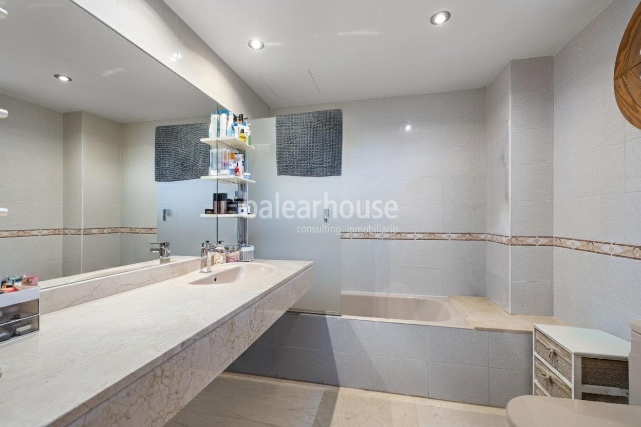 Moderno y luminoso piso dentro del verde entorno de sa Teulera en Palma