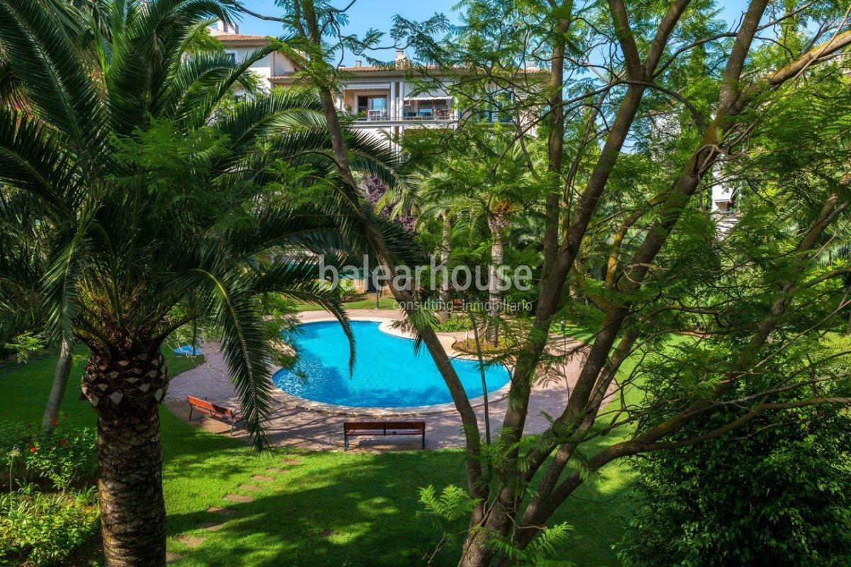 Moderno y luminoso piso dentro del verde entorno de sa Teulera en Palma