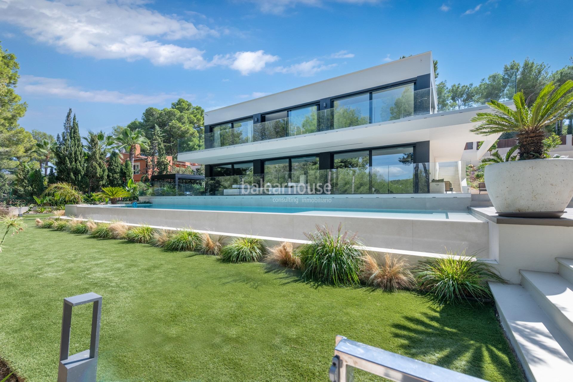 Large modern villa in Costa de la Calma, surrounded by nature, close to beaches and with magnificent outdoor spaces