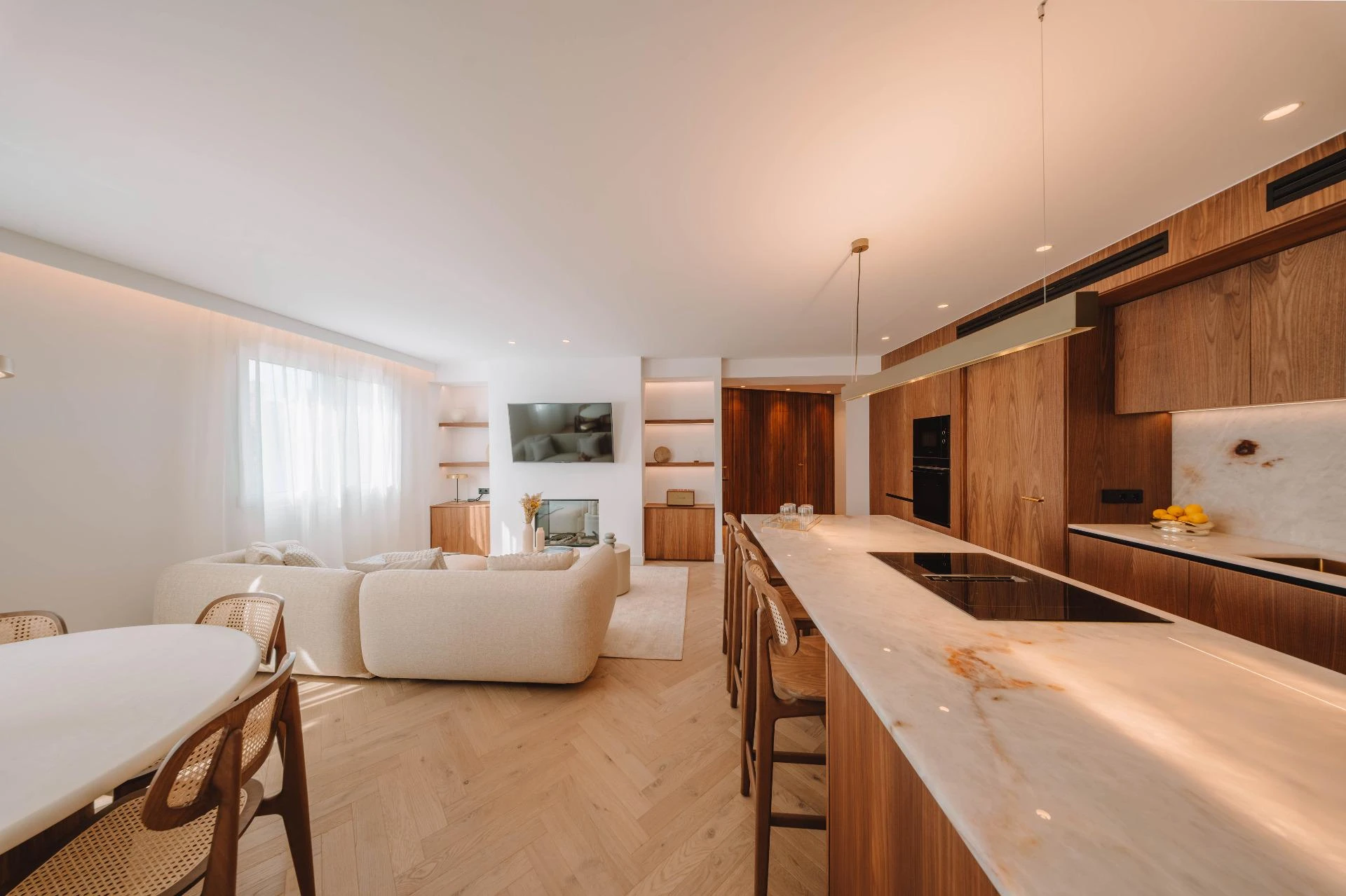 Un refugio urbano de elegancia en este piso situado en el corazón de Palma