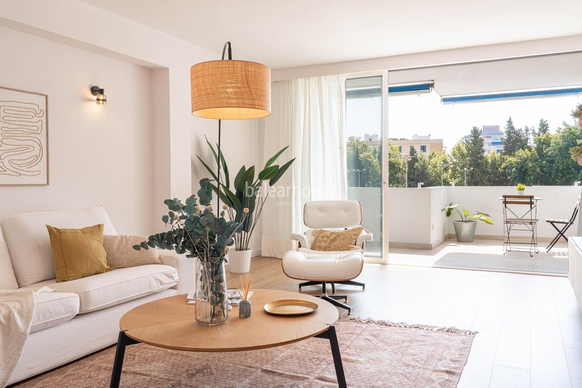 Elegante Wohnung mit Terrasse, Pool und Blick auf den Palma Sport & Tennis Club in Santa Catalina