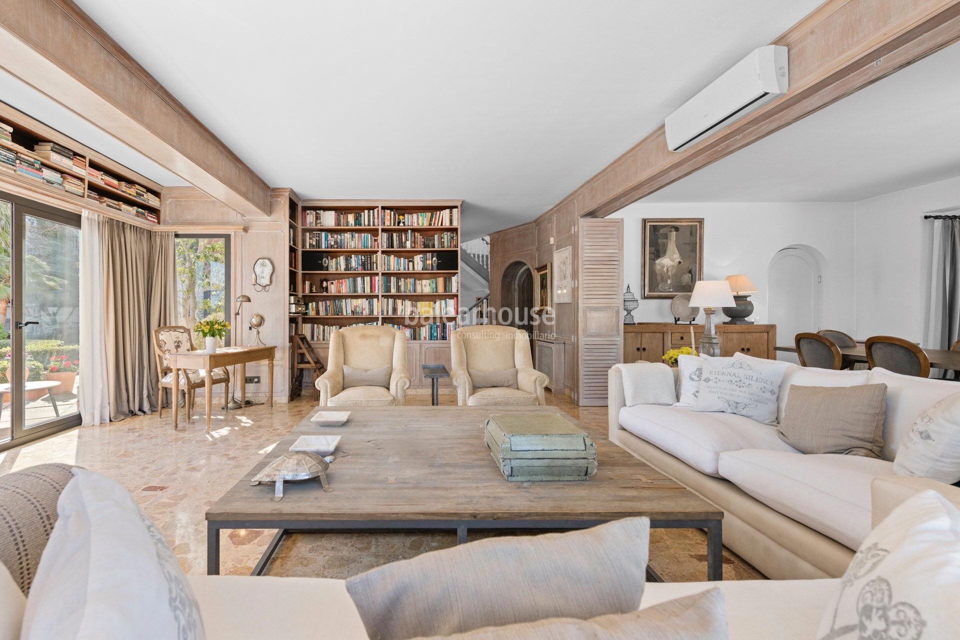 Exklusive großzügige Villa in Son Armadans mit weitläufigem Garten- und Poolbereich