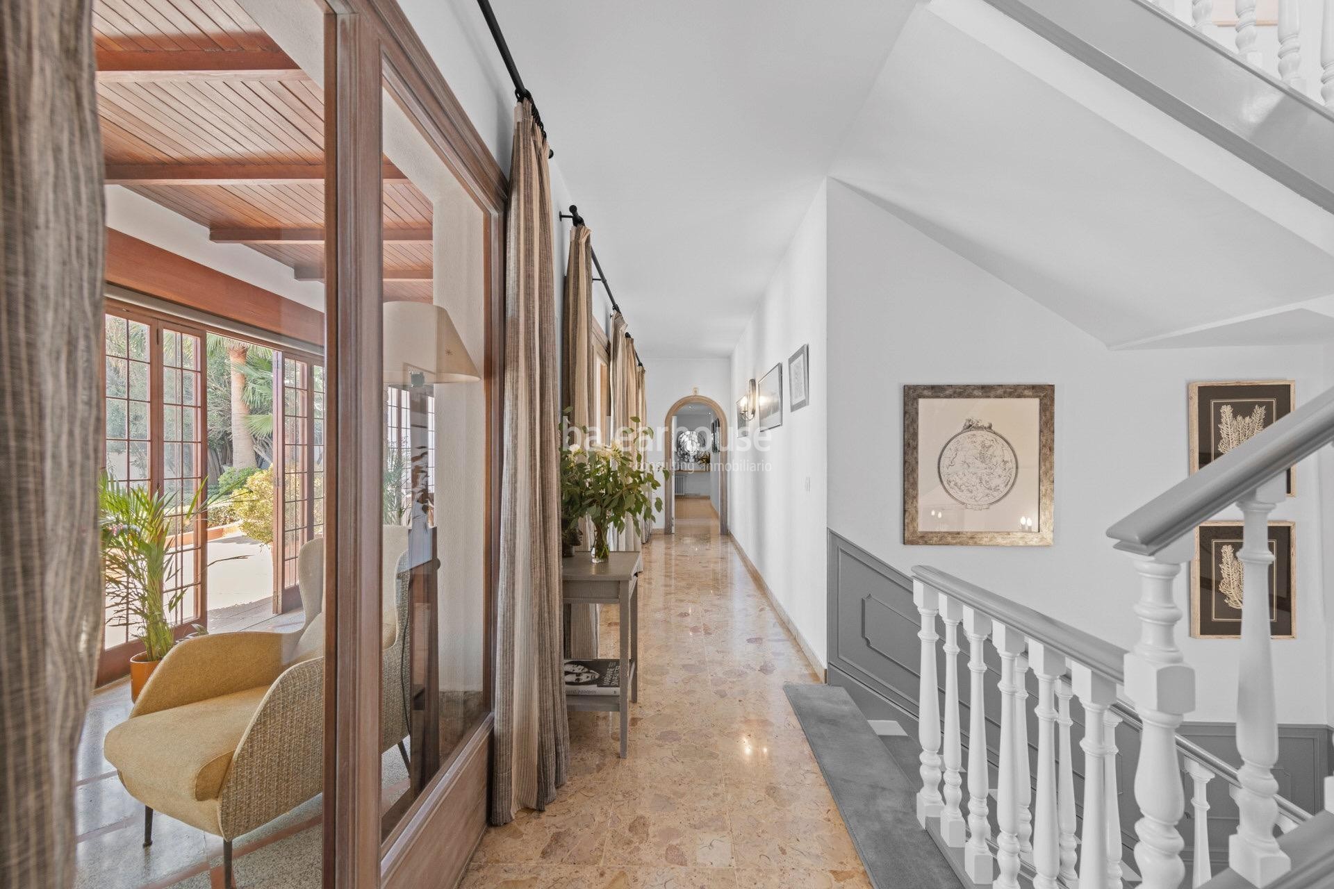 Exklusive großzügige Villa in Son Armadans mit weitläufigem Garten- und Poolbereich