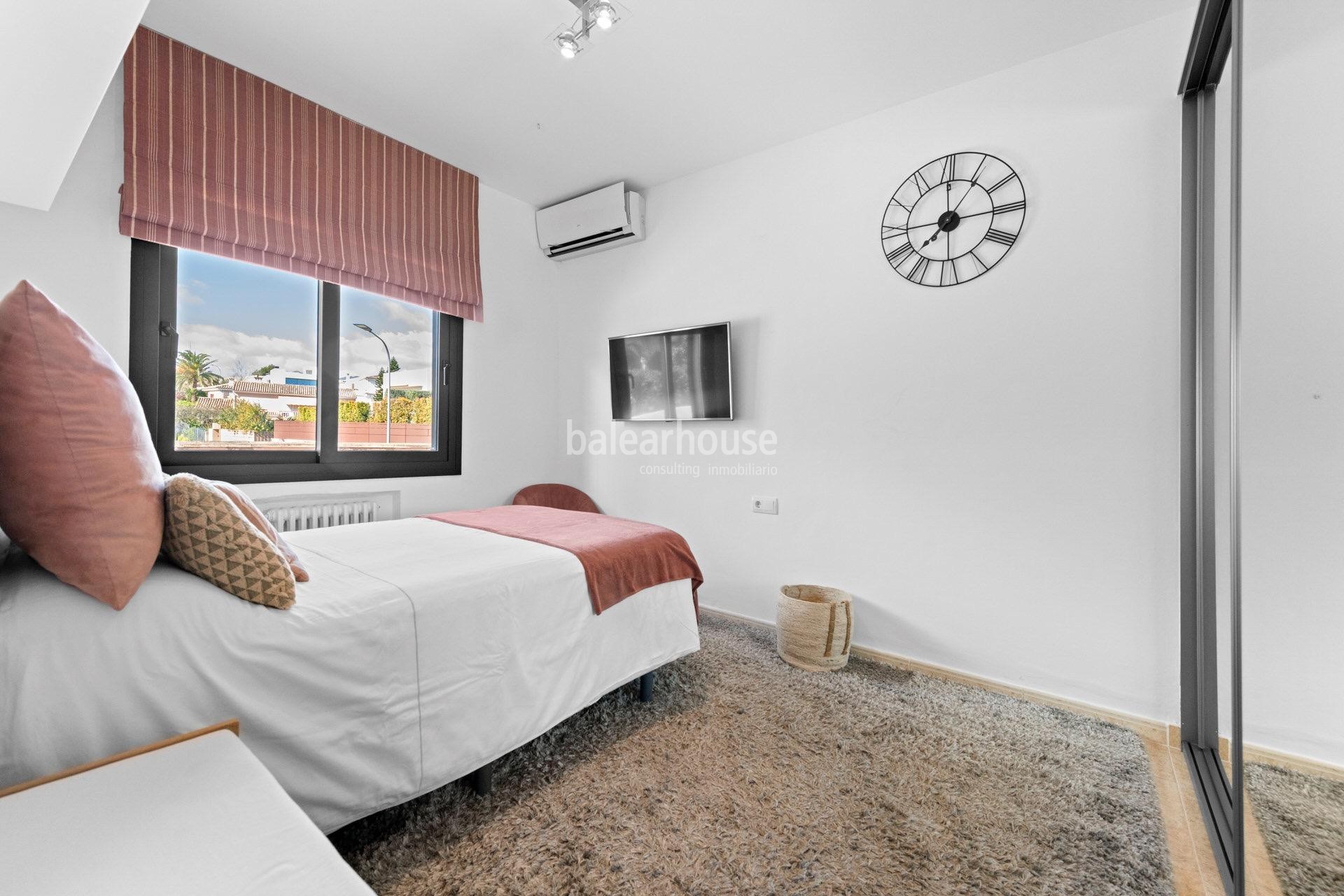 Exklusive großzügige Villa in Son Armadans mit weitläufigem Garten- und Poolbereich