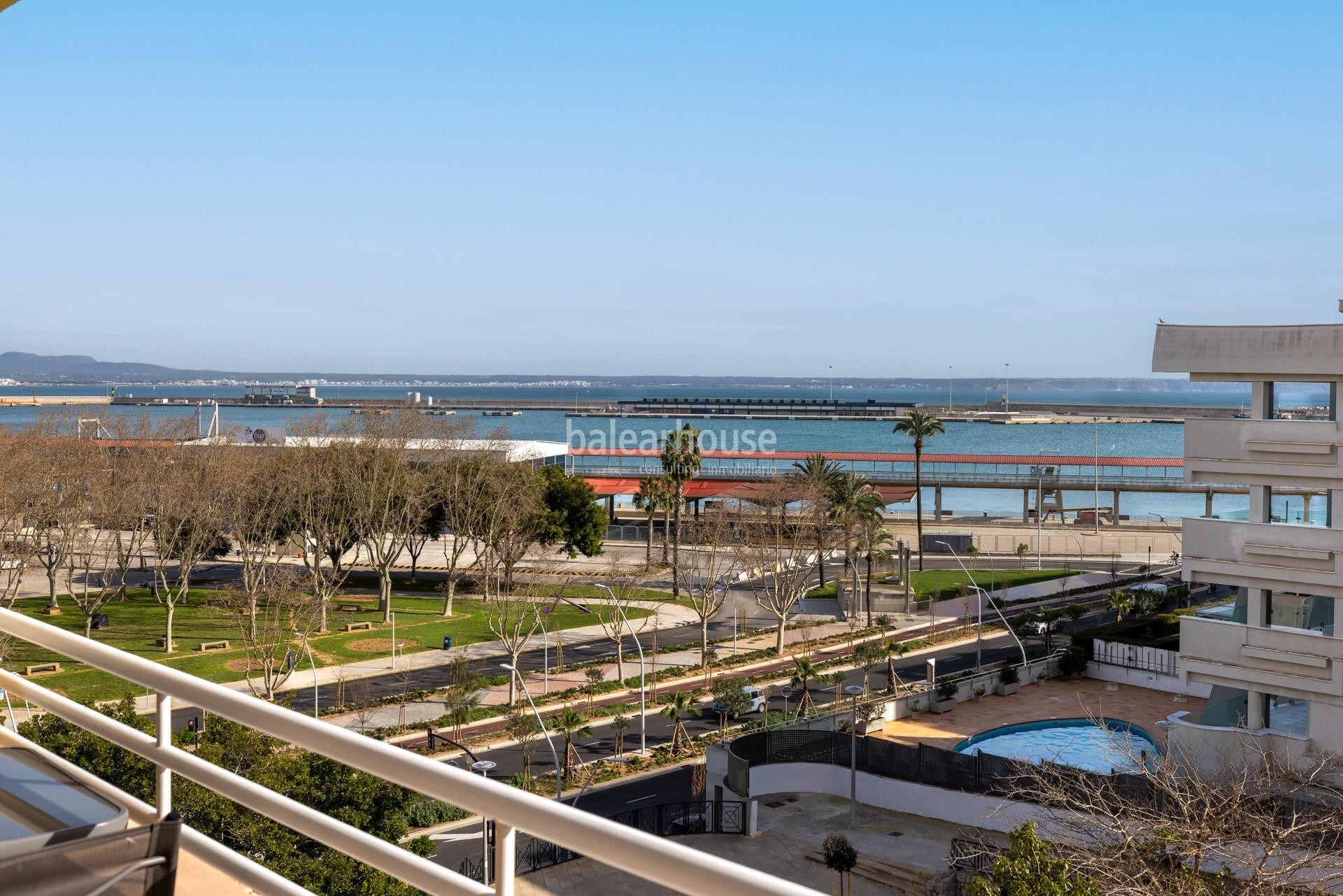 Excellent refurbished apartment with beautiful sea views.