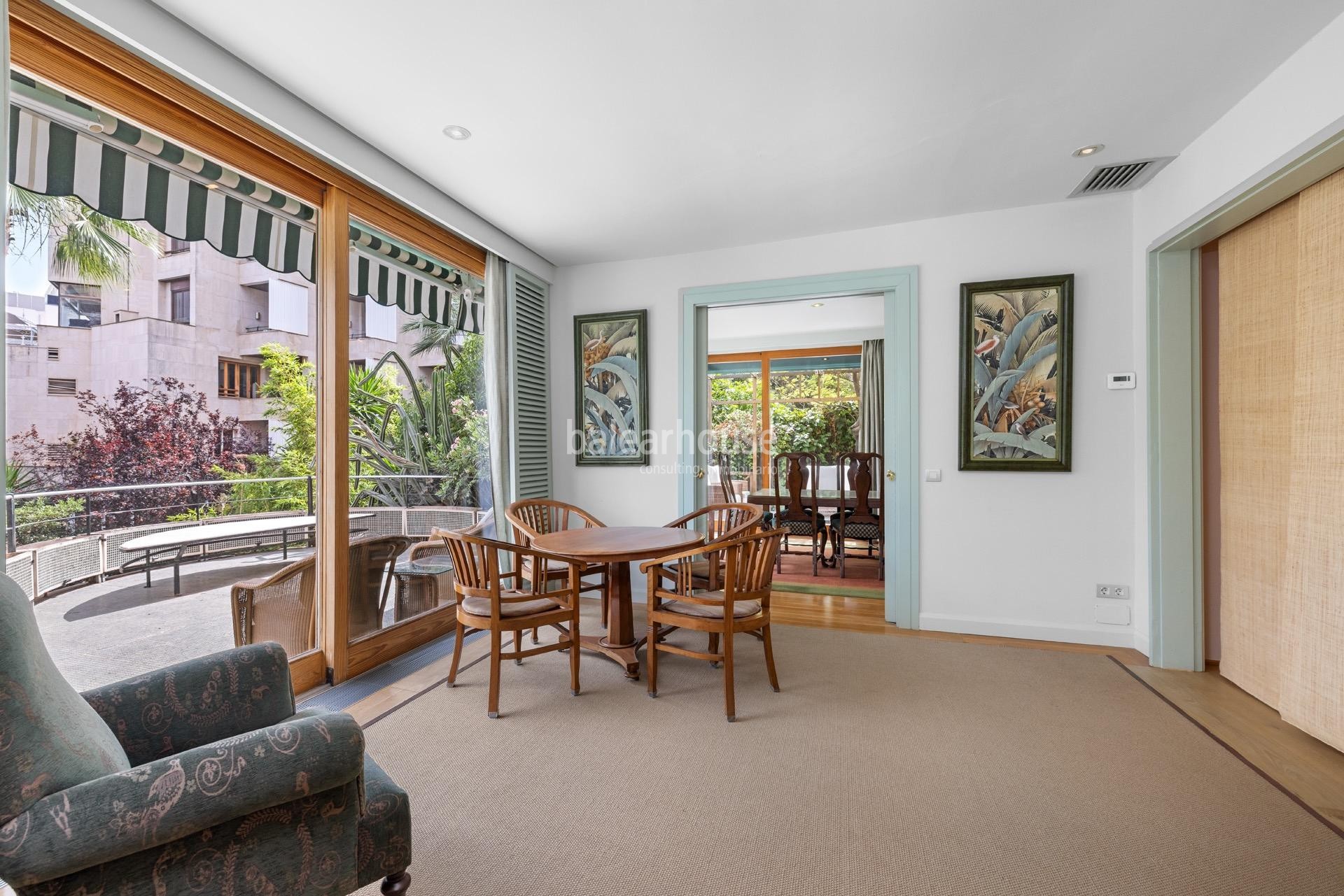 Spektakuläre Wohnung am Paseo Marítimo de Palma: Geräumigkeit mit herrlichen Außenterrassen mit Blick auf das Meer