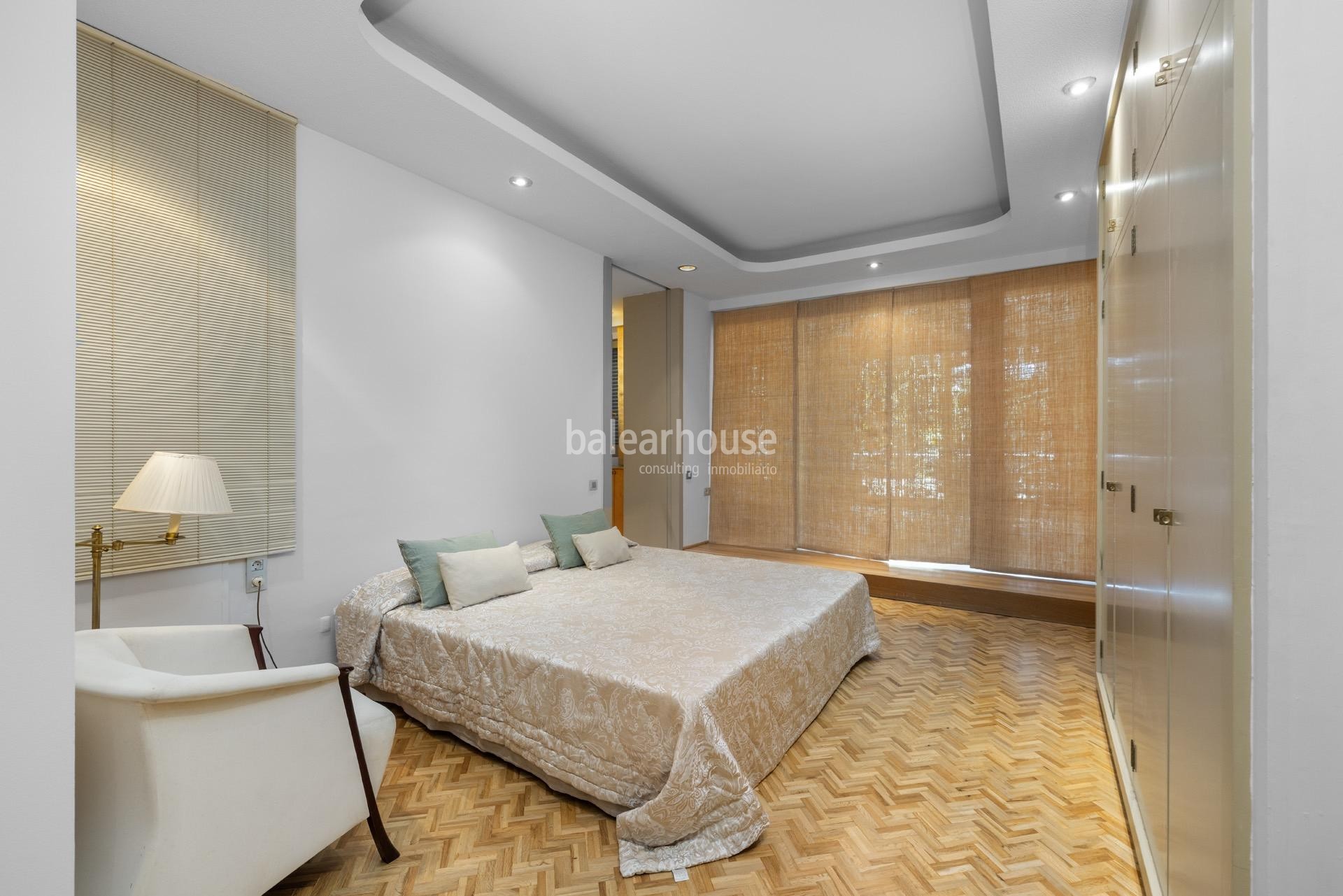 Spektakuläre Wohnung am Paseo Marítimo de Palma: Geräumigkeit mit herrlichen Außenterrassen mit Blick auf das Meer