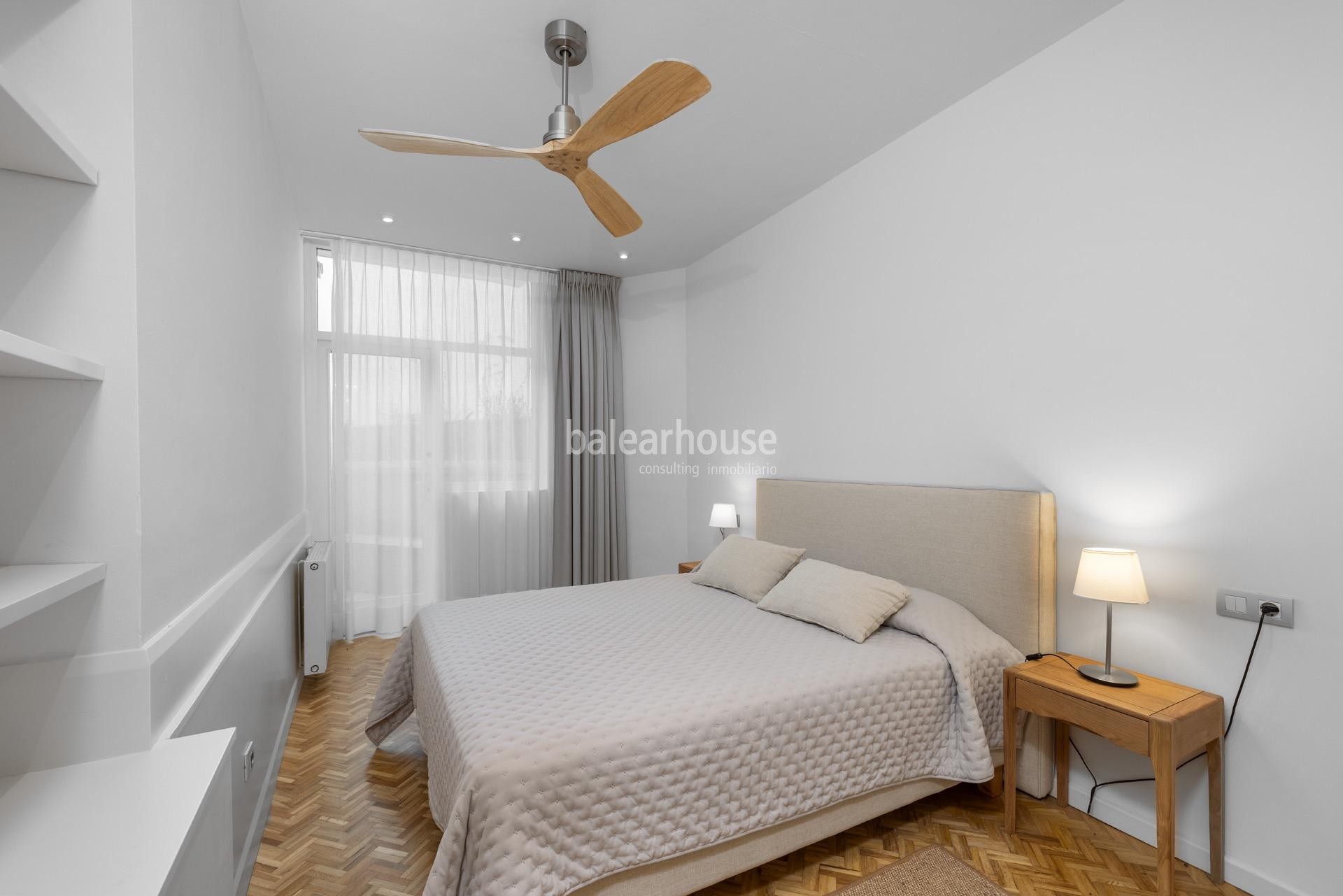 Spektakuläre Wohnung am Paseo Marítimo de Palma: Geräumigkeit mit herrlichen Außenterrassen mit Blick auf das Meer