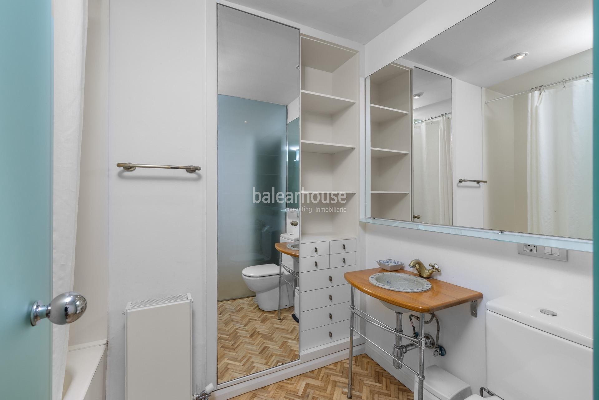 Spektakuläre Wohnung am Paseo Marítimo de Palma: Geräumigkeit mit herrlichen Außenterrassen mit Blick auf das Meer