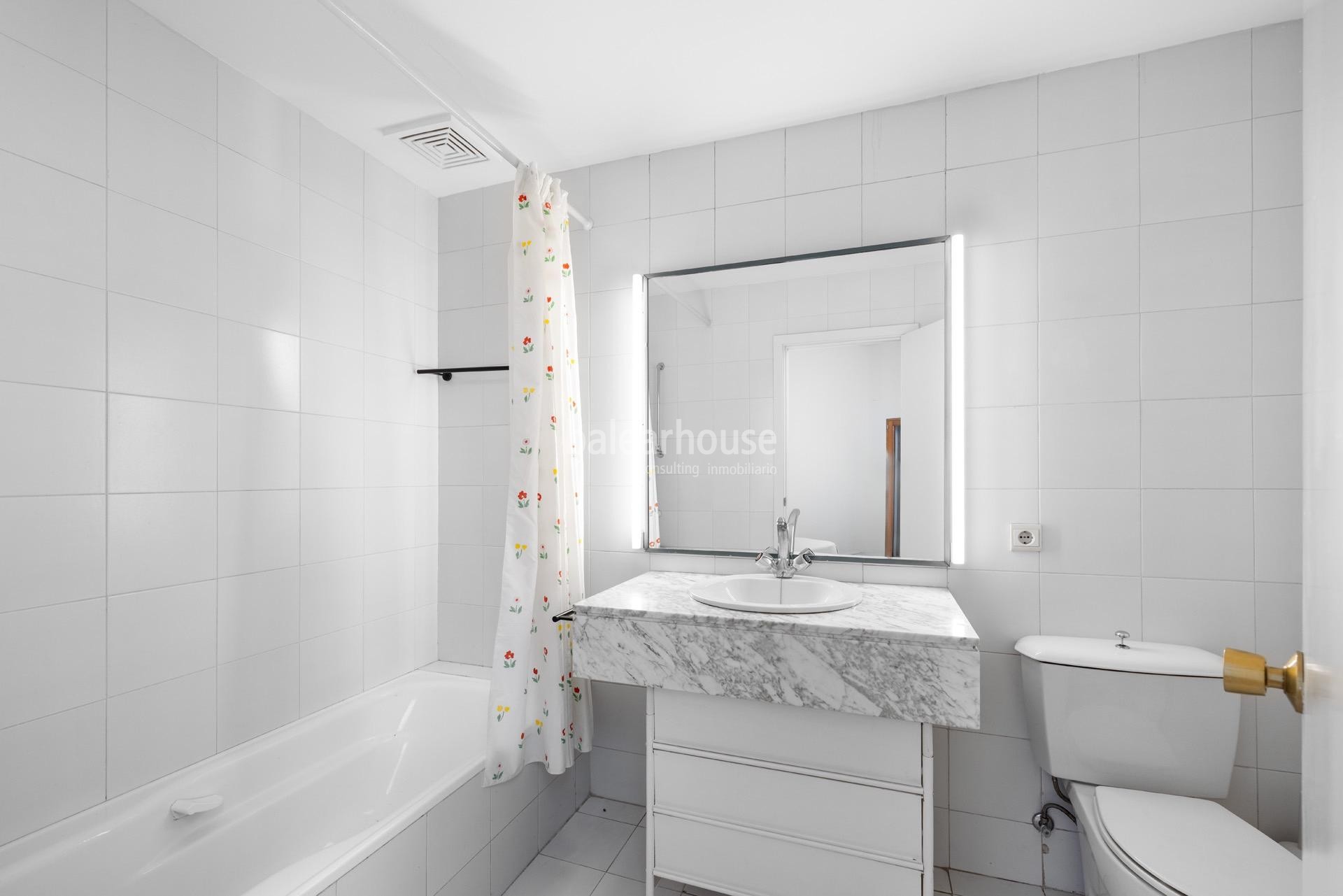 Spektakuläre Wohnung am Paseo Marítimo de Palma: Geräumigkeit mit herrlichen Außenterrassen mit Blick auf das Meer