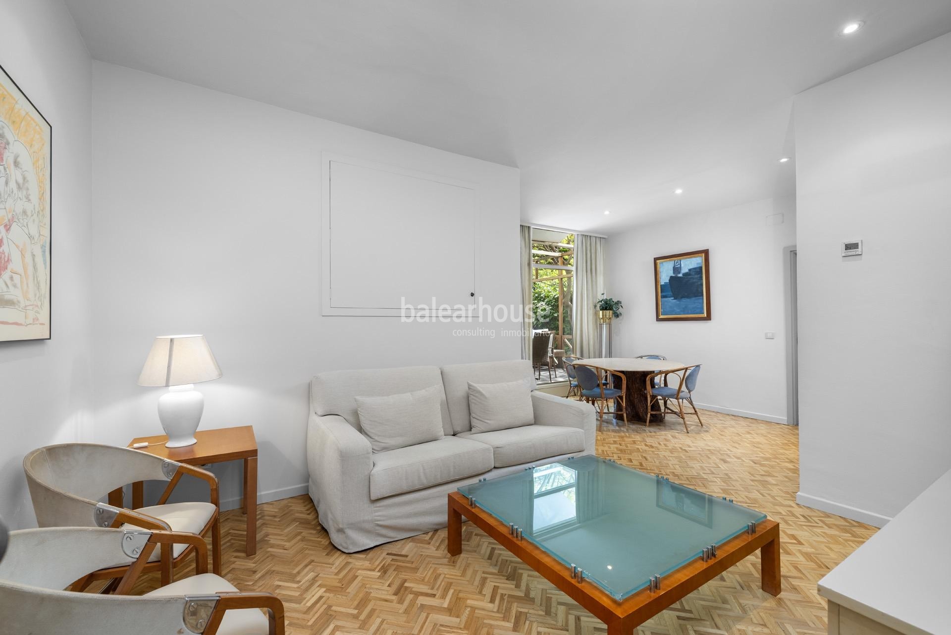 Spektakuläre Wohnung am Paseo Marítimo de Palma: Geräumigkeit mit herrlichen Außenterrassen mit Blick auf das Meer