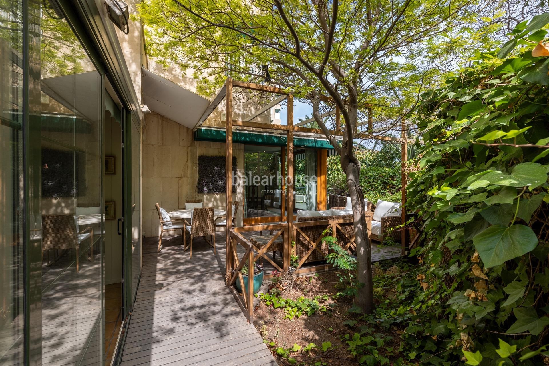 Spektakuläre Wohnung am Paseo Marítimo de Palma: Geräumigkeit mit herrlichen Außenterrassen mit Blick auf das Meer