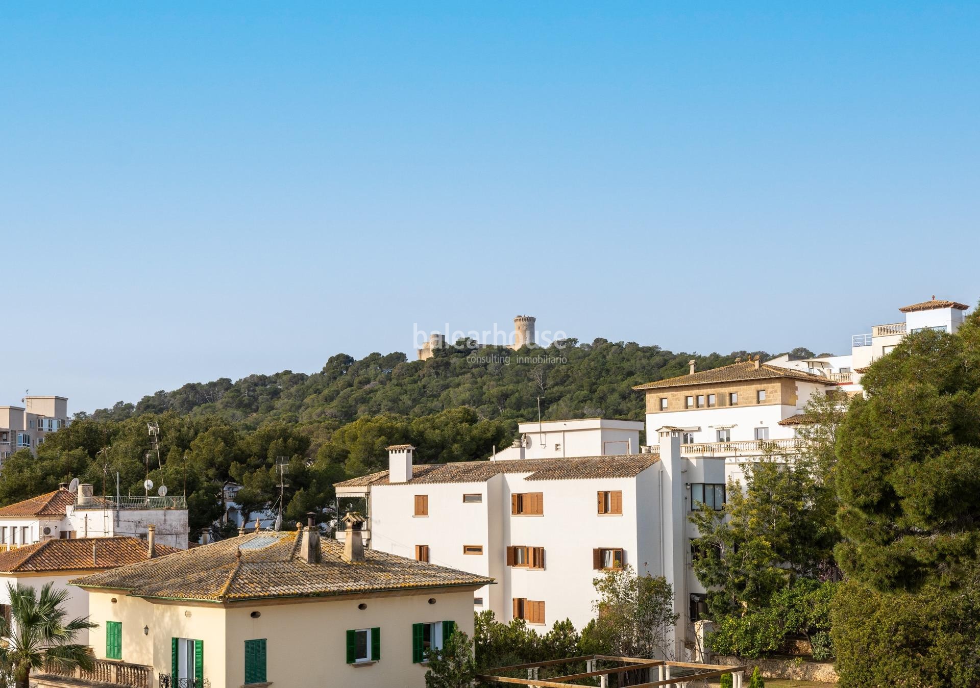 Duplex Penthouse in Son Armadans with Spectacular Terrace and Stunning Views of Bellver Castle