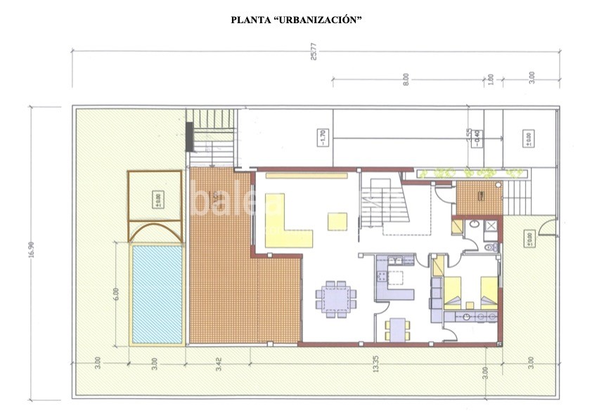 Außergewöhnliche und helle Moderna Villa mit großen Terrassen und Pool direkt am Strand in Palma