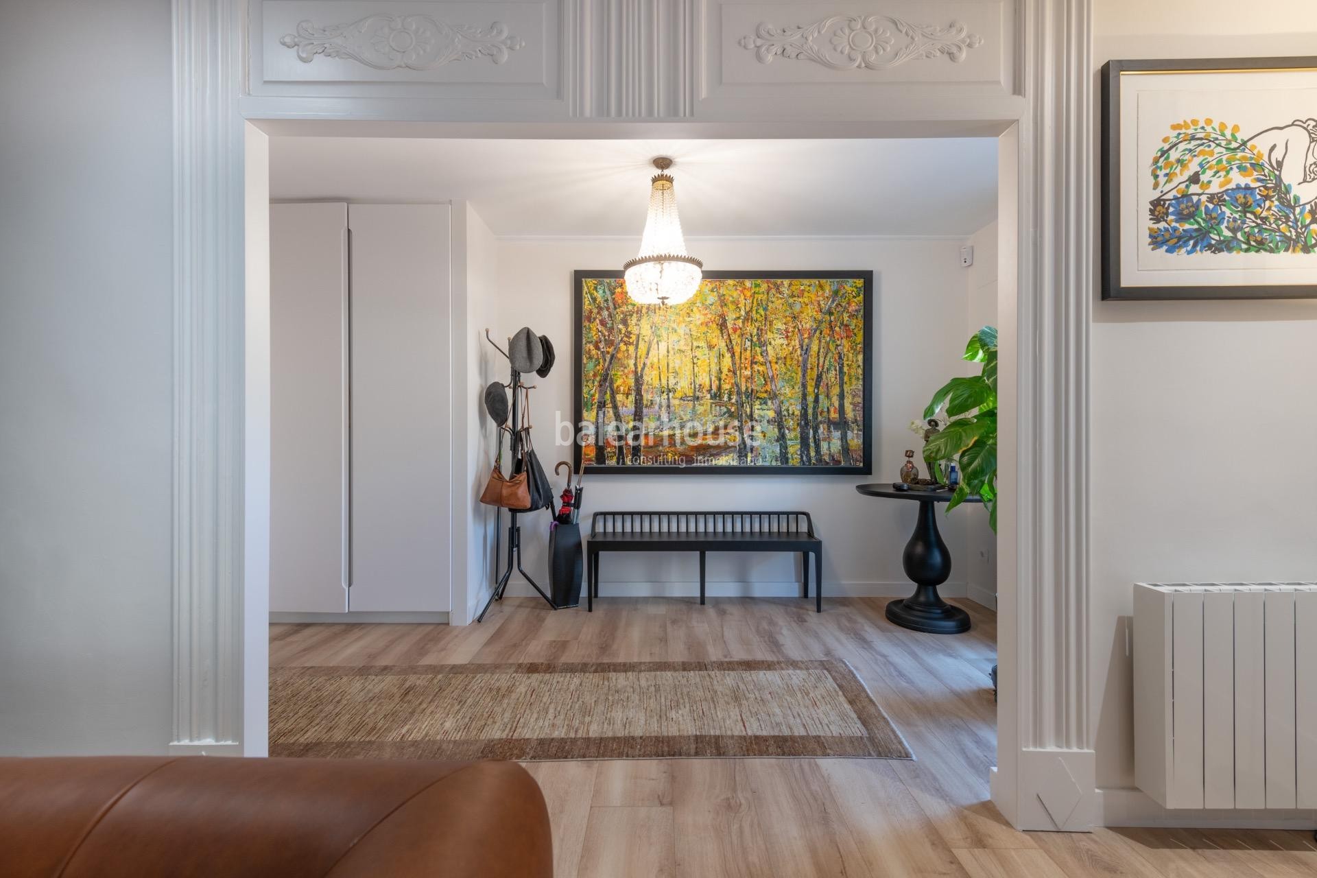 Elegant apartment in a stately building in the heart of Palma, next to the Cathedral and Paseo del Borne