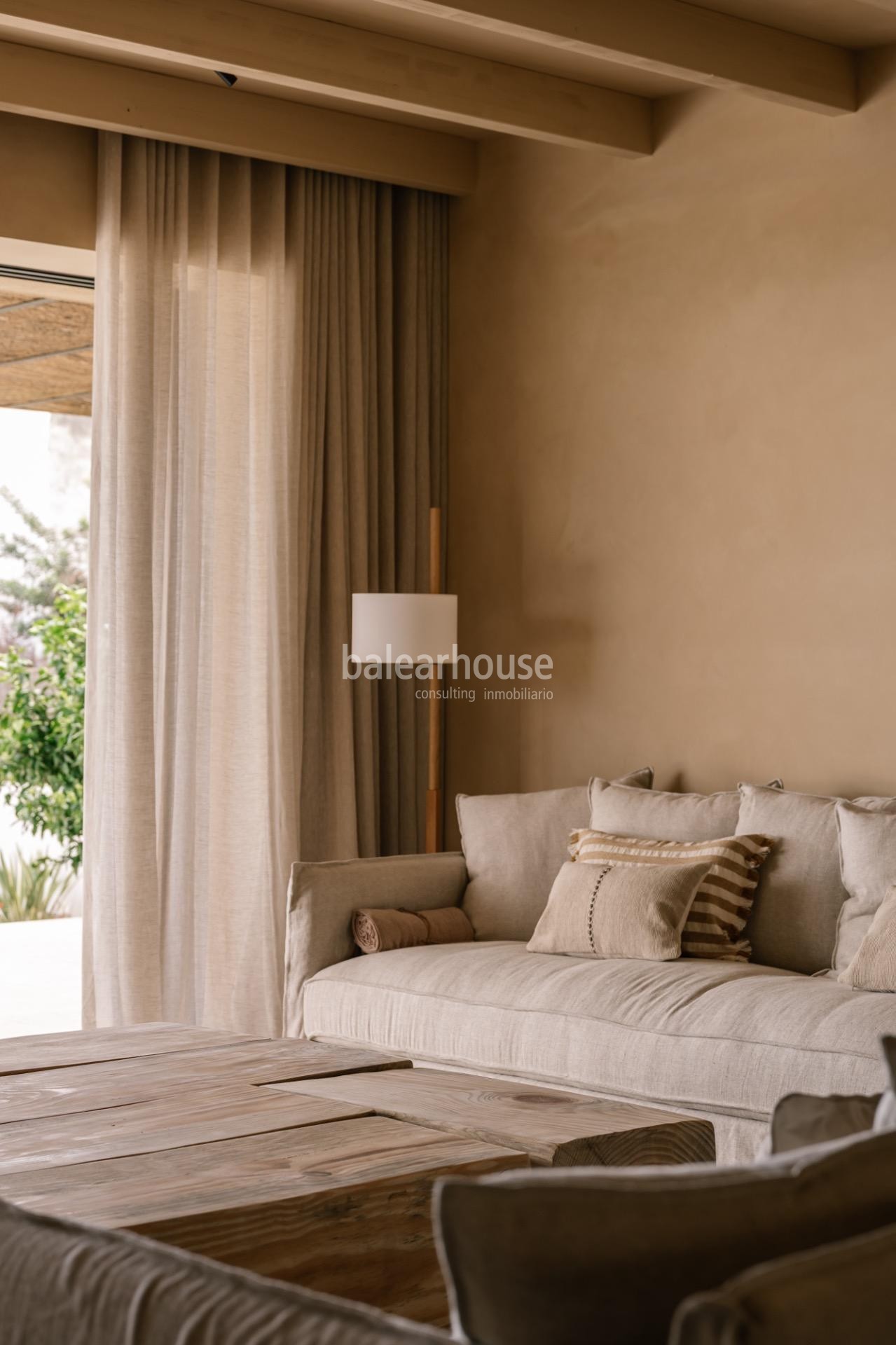 Preciosa finca de obra nueva en Establiments con terrazas, piscina y calidades premium