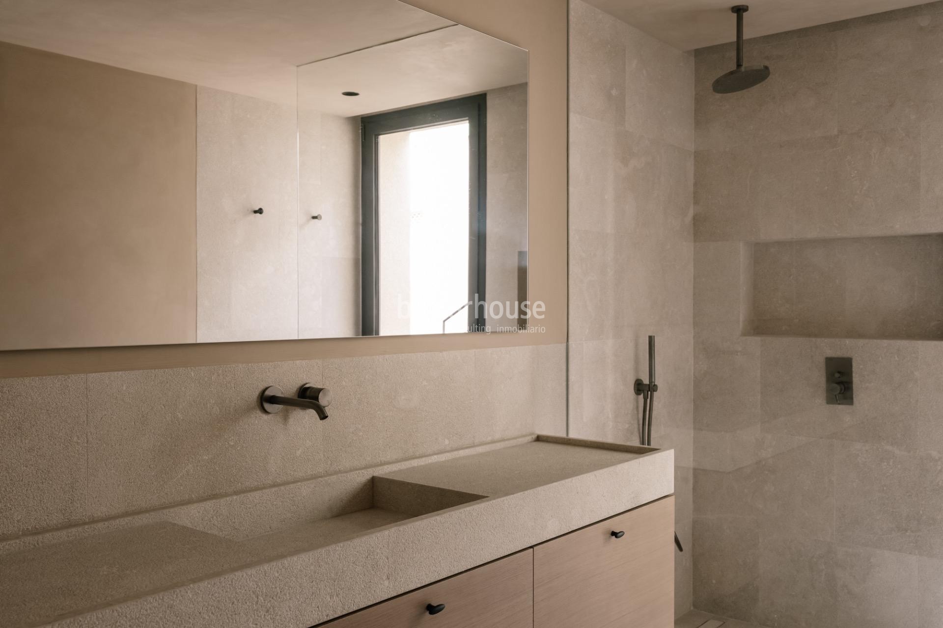 Preciosa finca de obra nueva en Establiments con terrazas, piscina y calidades premium